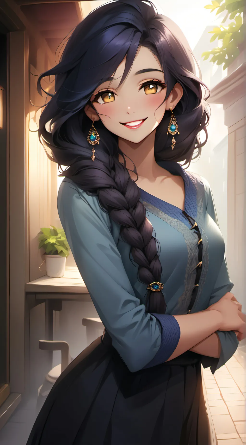 ai character: Paula background