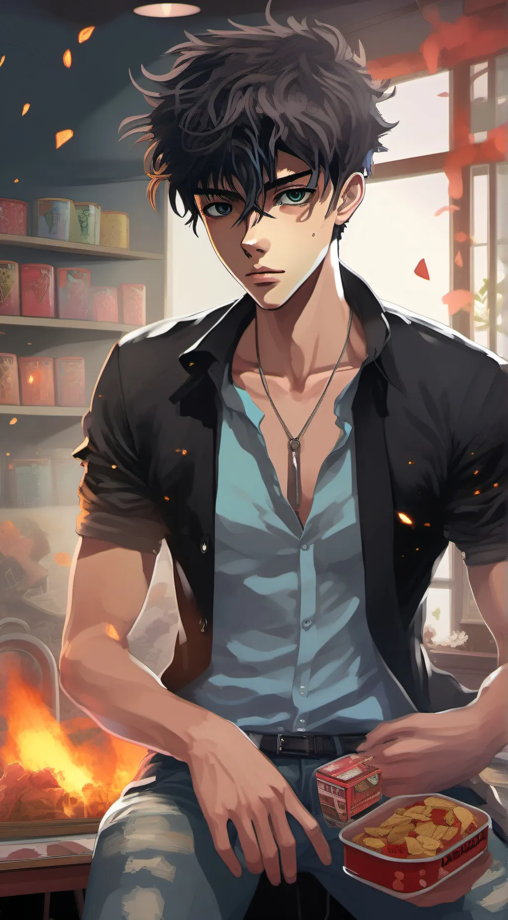 ai character: Alex background