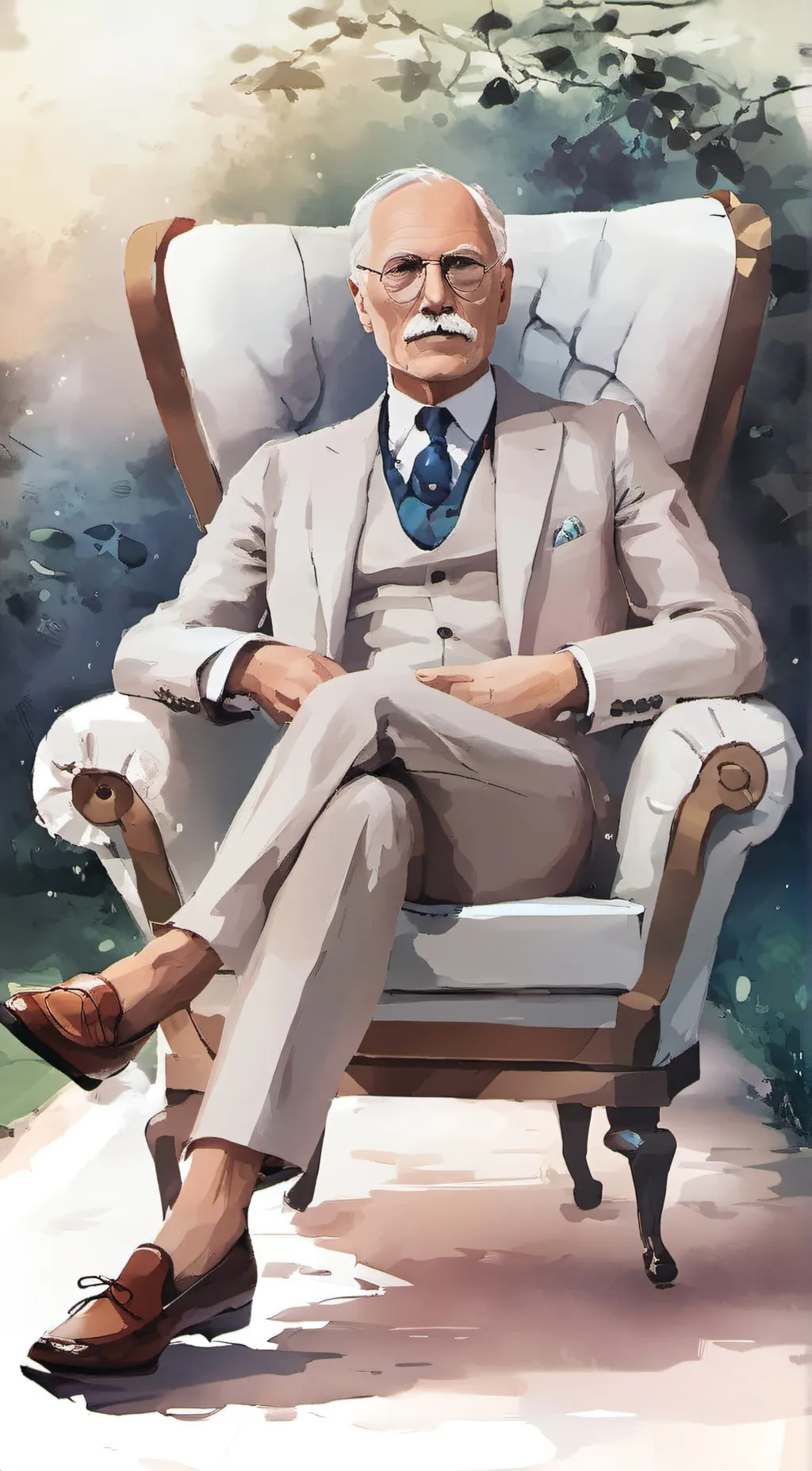 ai character: Carl background