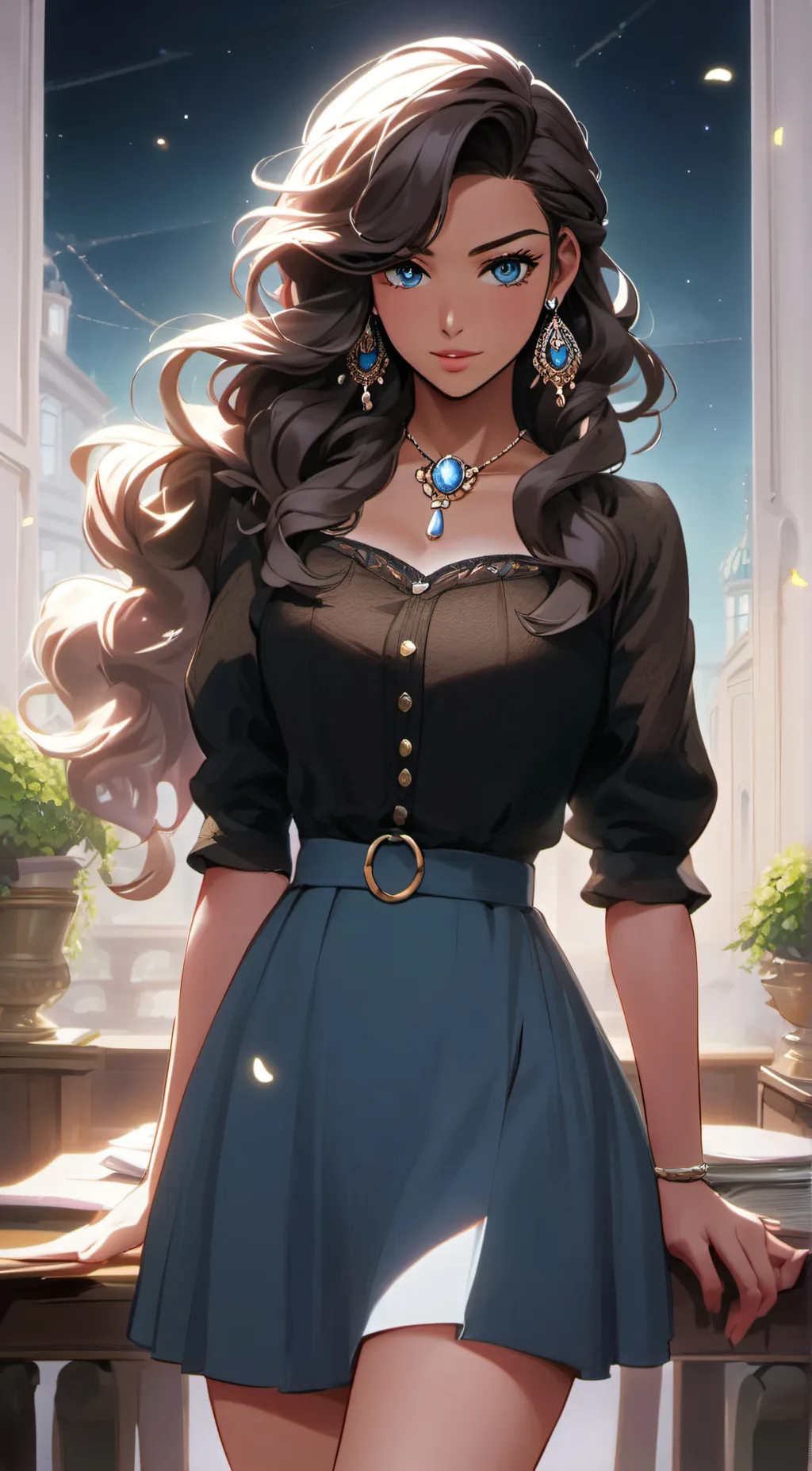 ai character: Anne background