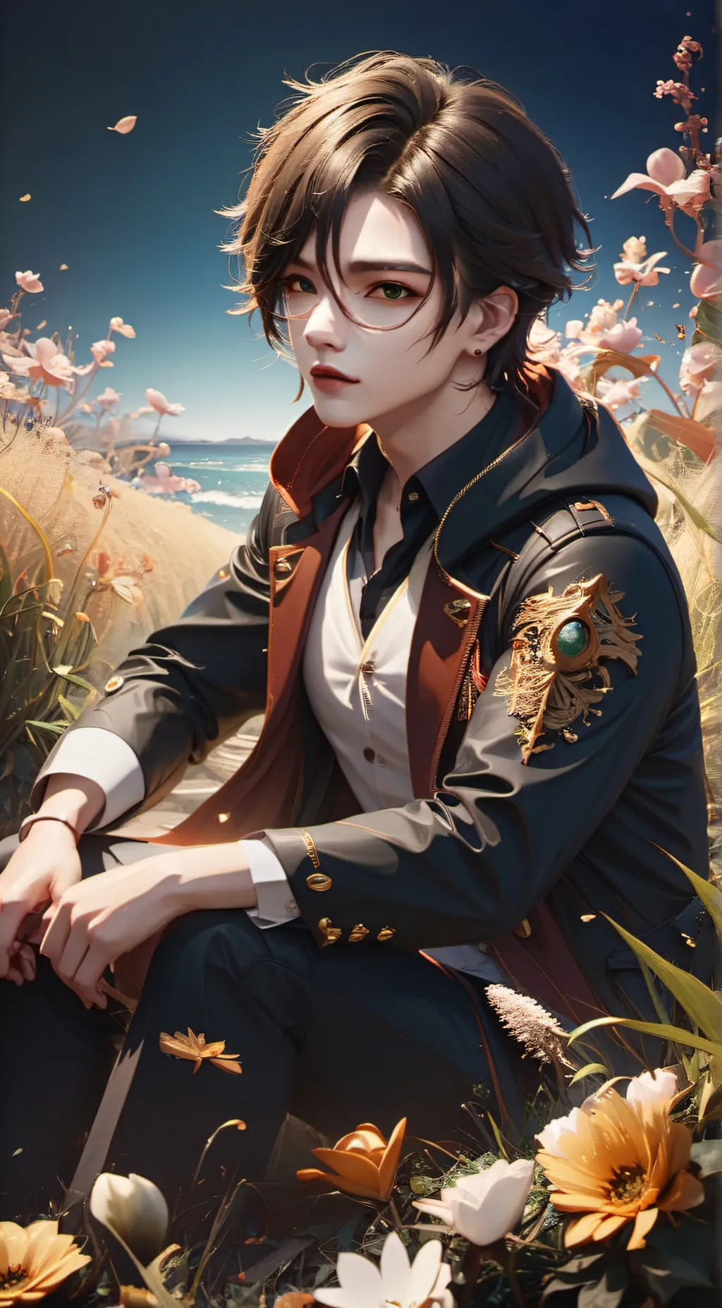 ai character: Uwu cat Boy background