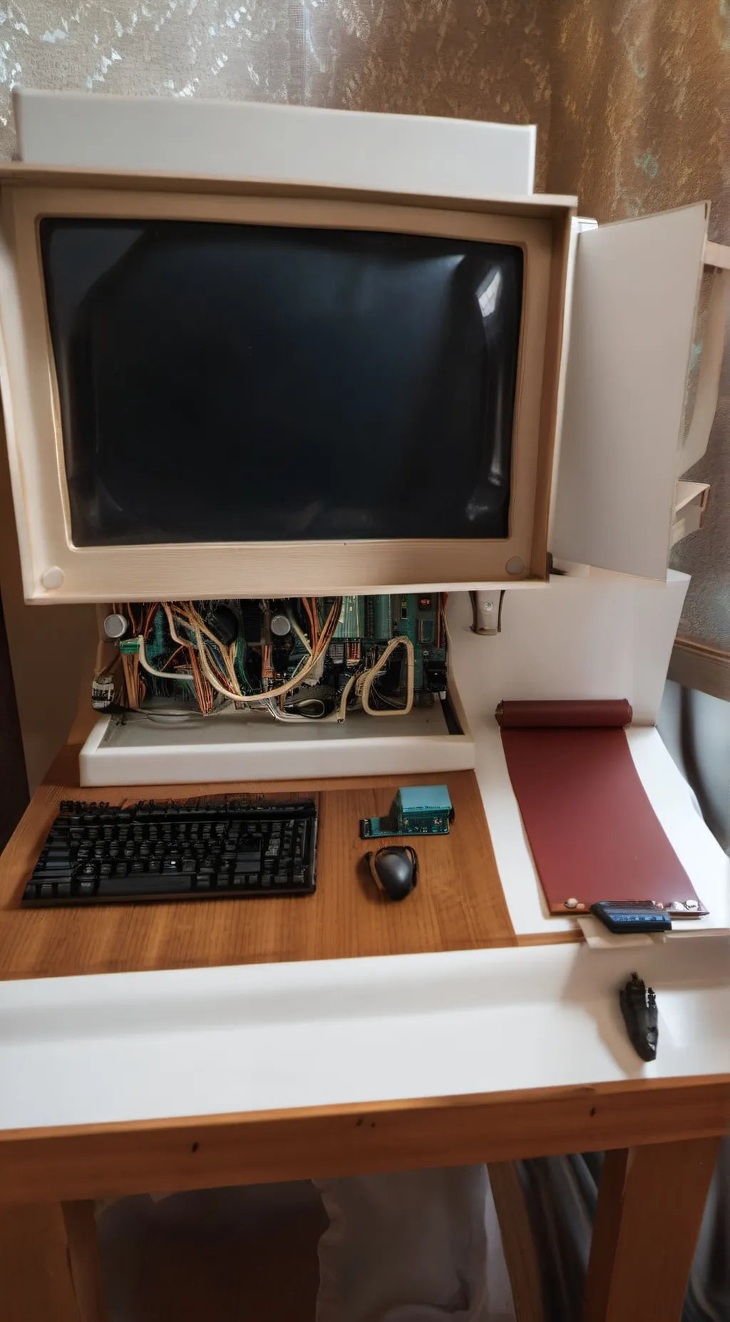 ai character: THE ORACLE background