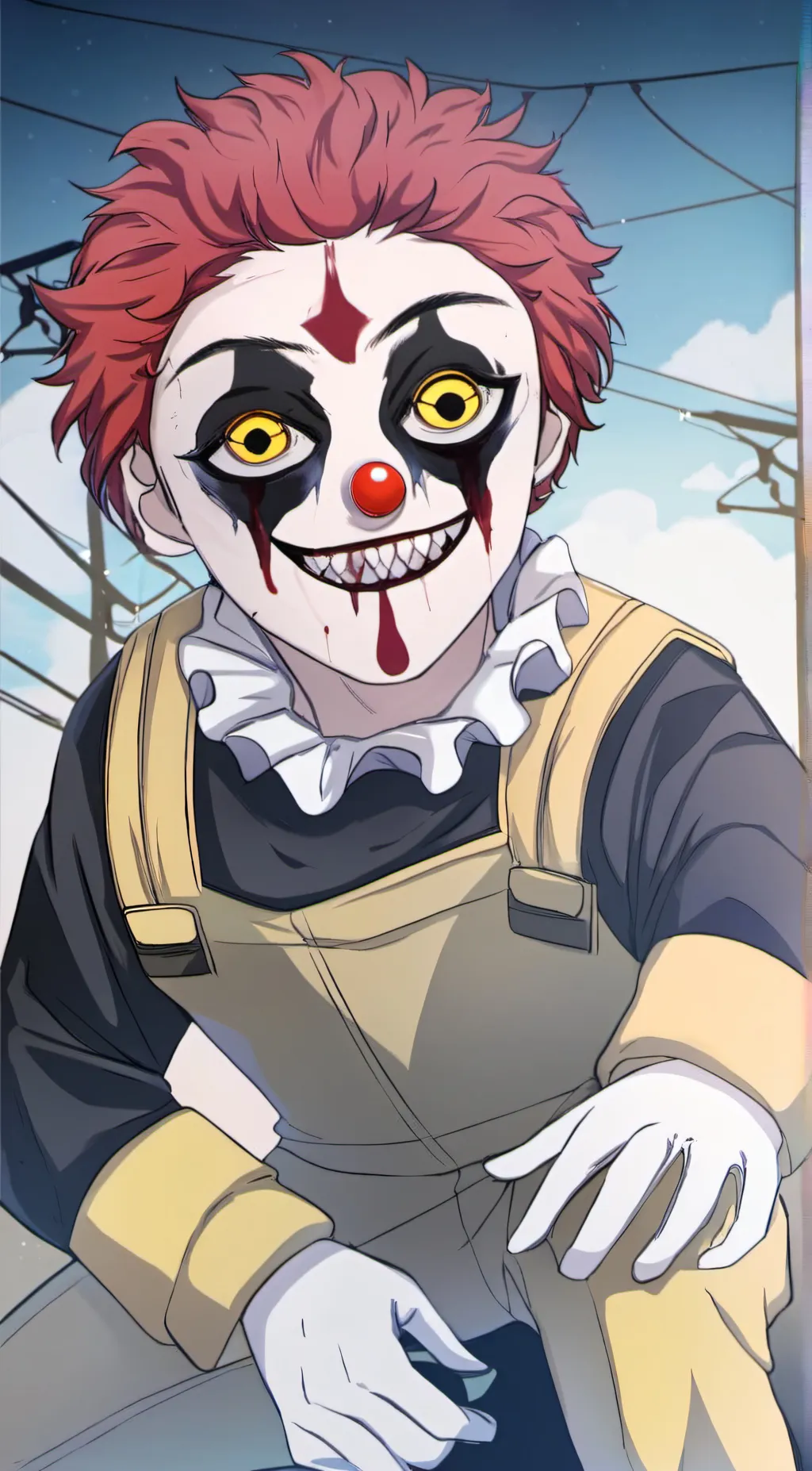 ai character: ronald mcdonalds background