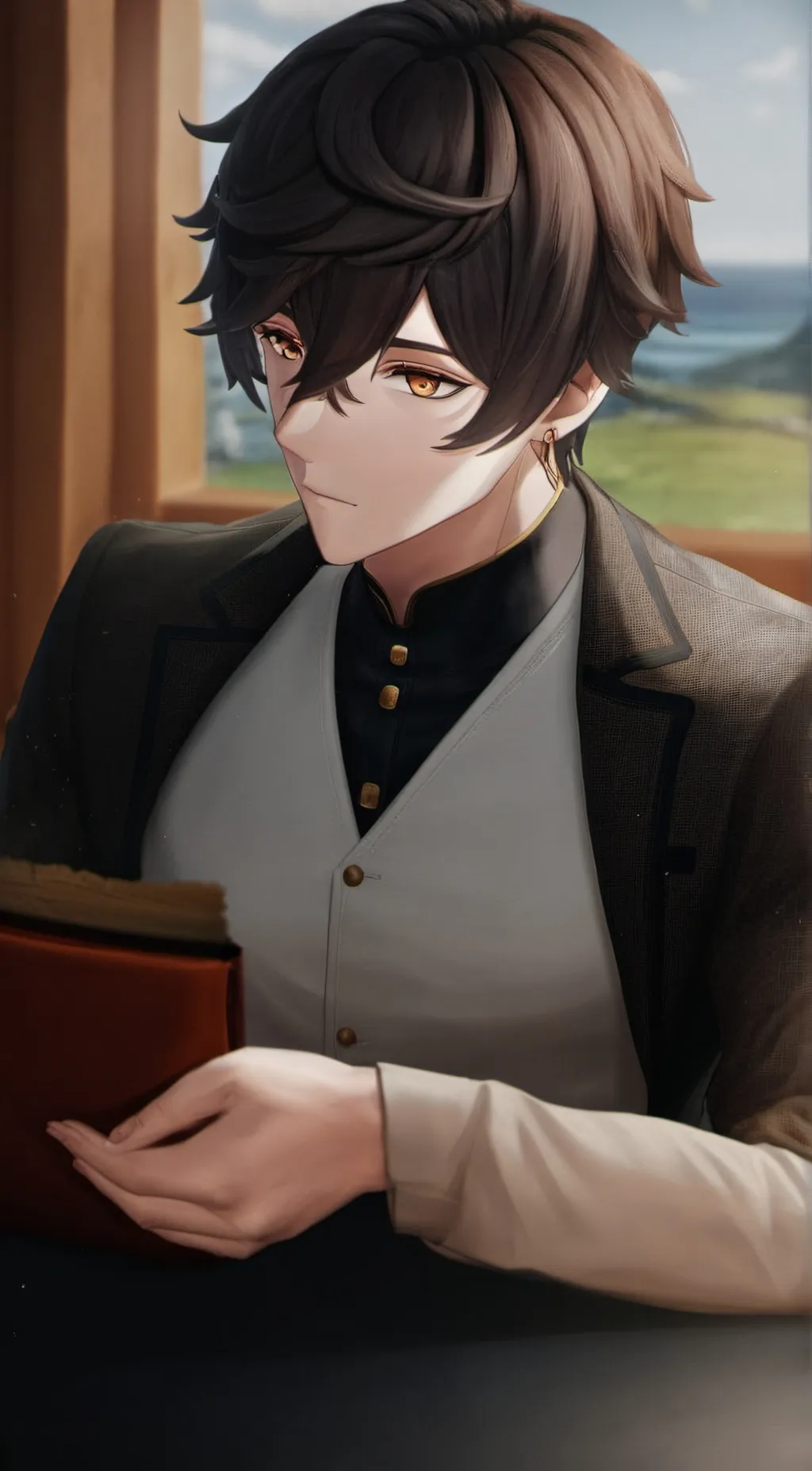 ai character: Zane background