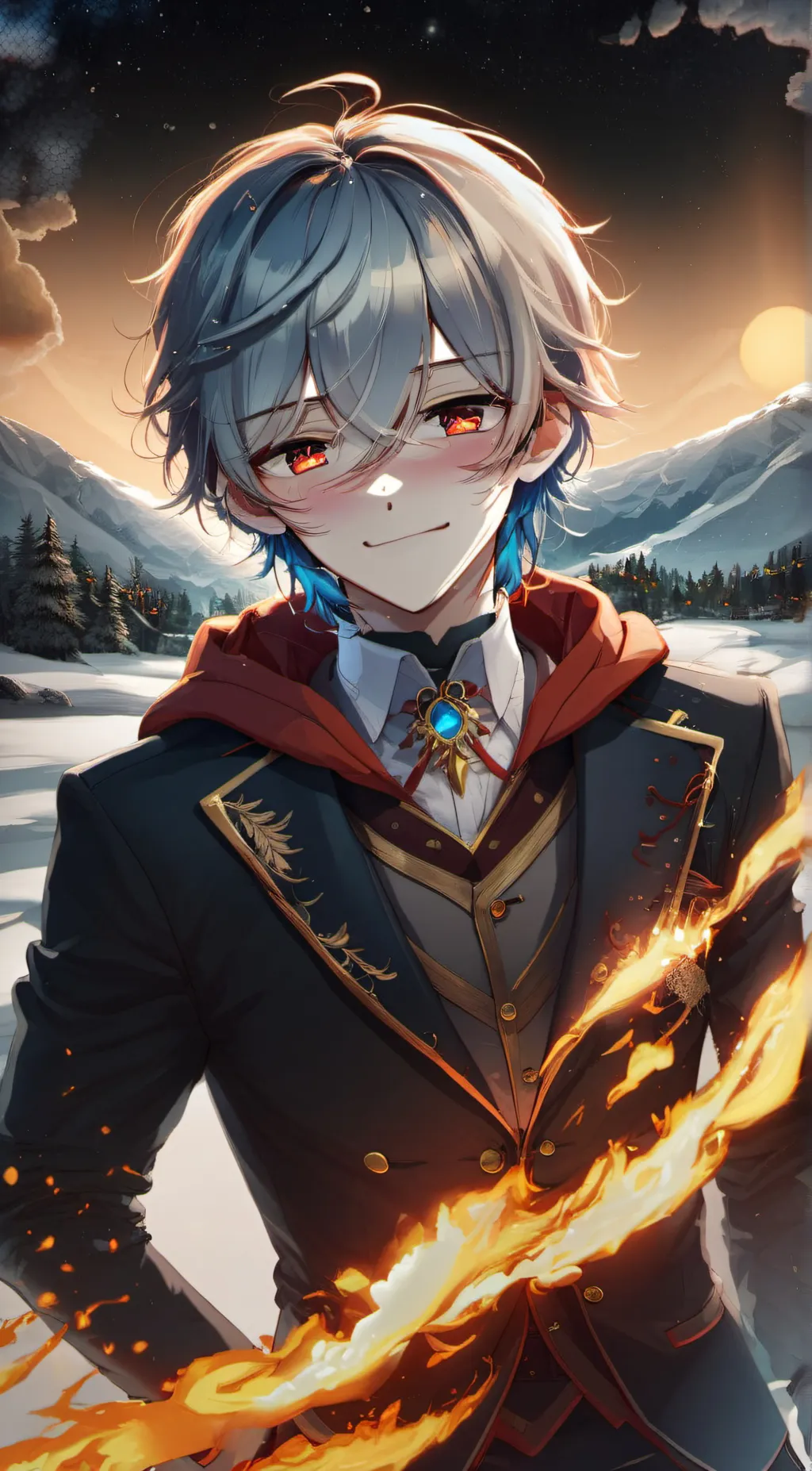 ai character: jet background