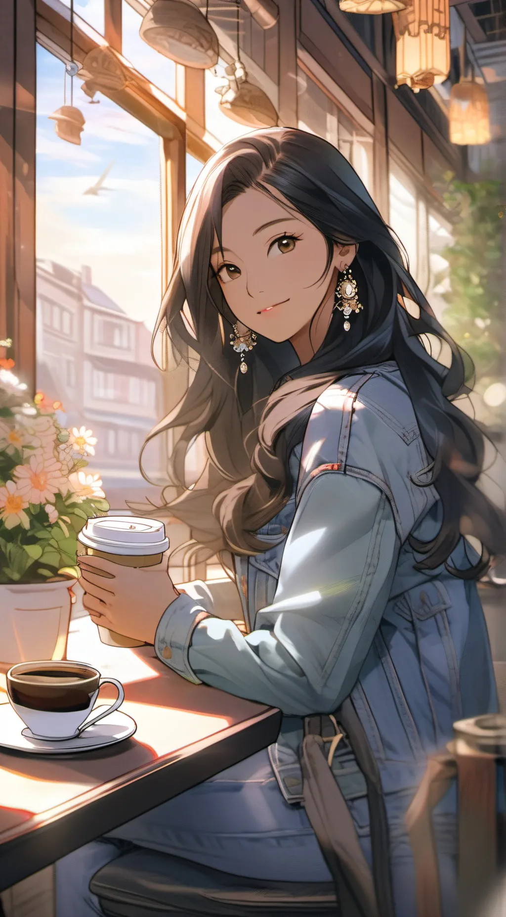 ai character: Bre background