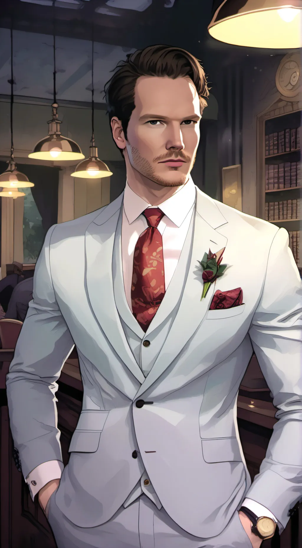 ai character: Ed warren background