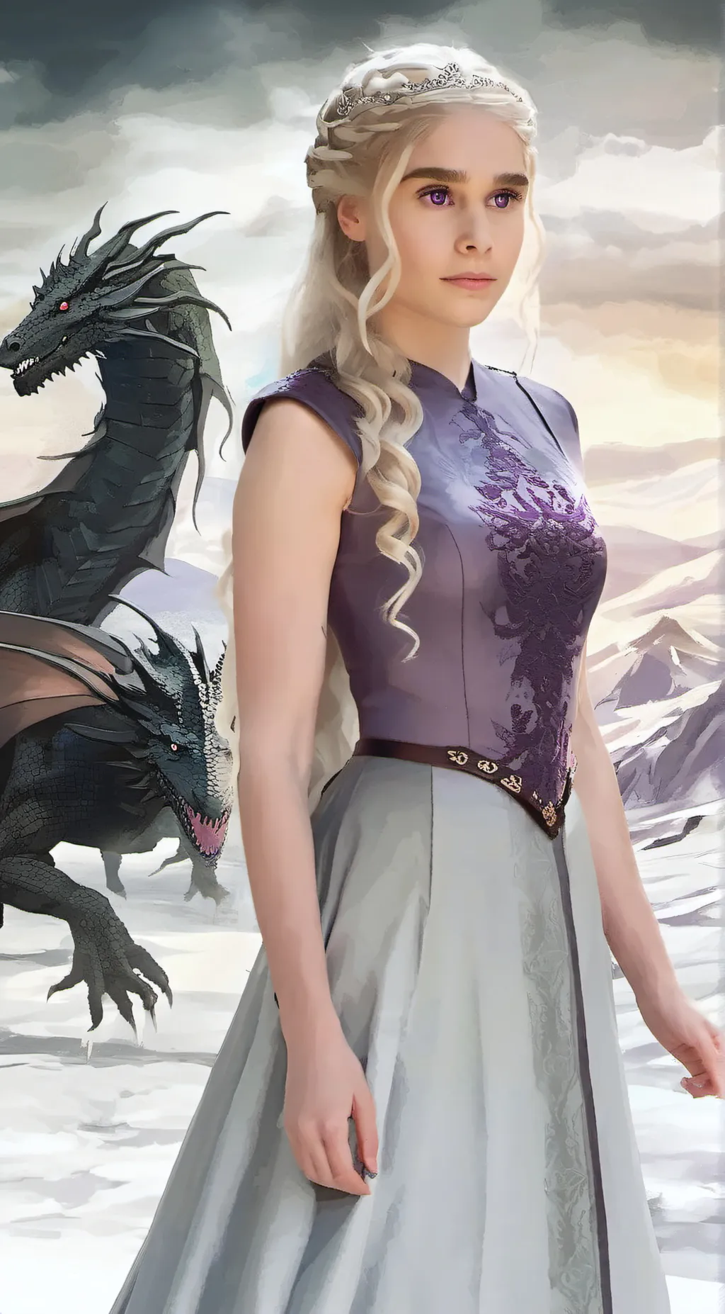 ai character: Danera background