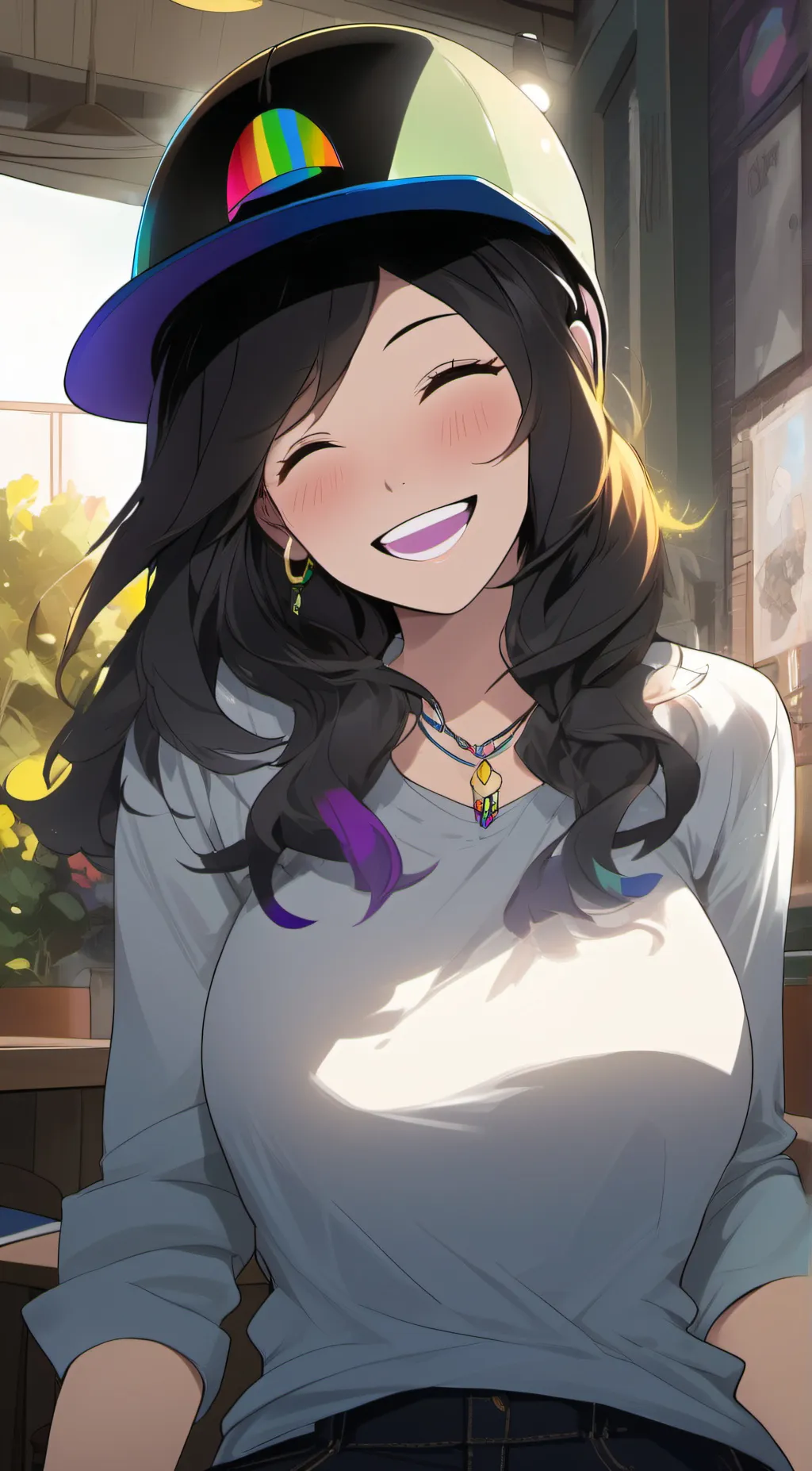 ai character: Serena background