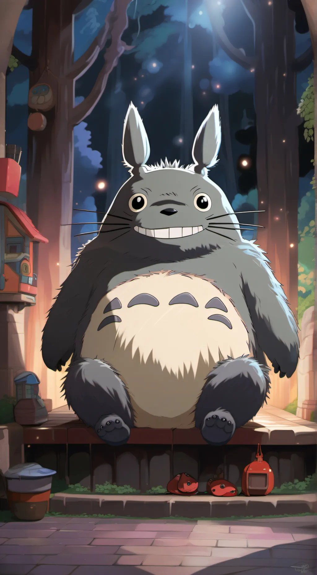 ai character: ~•|totori|•~ background