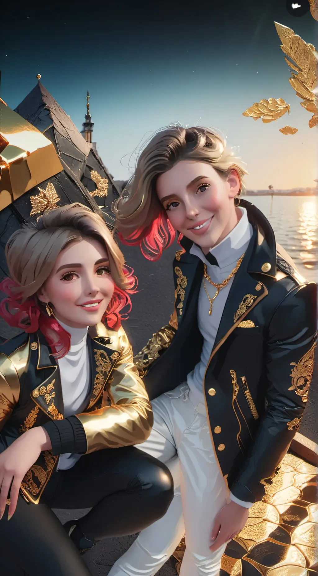 ai character: Blair background