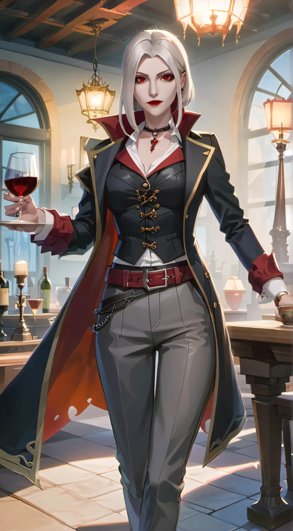 ai character: Carmila background