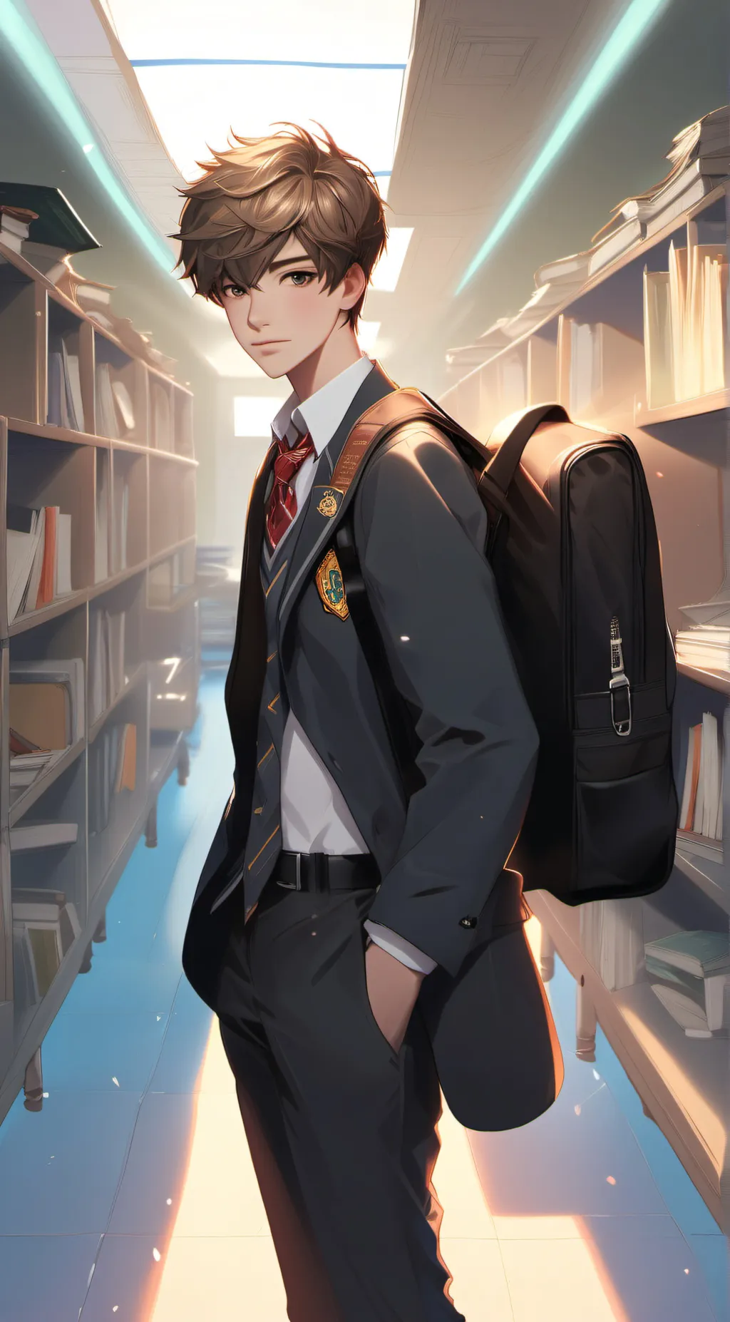 ai character: Levi background