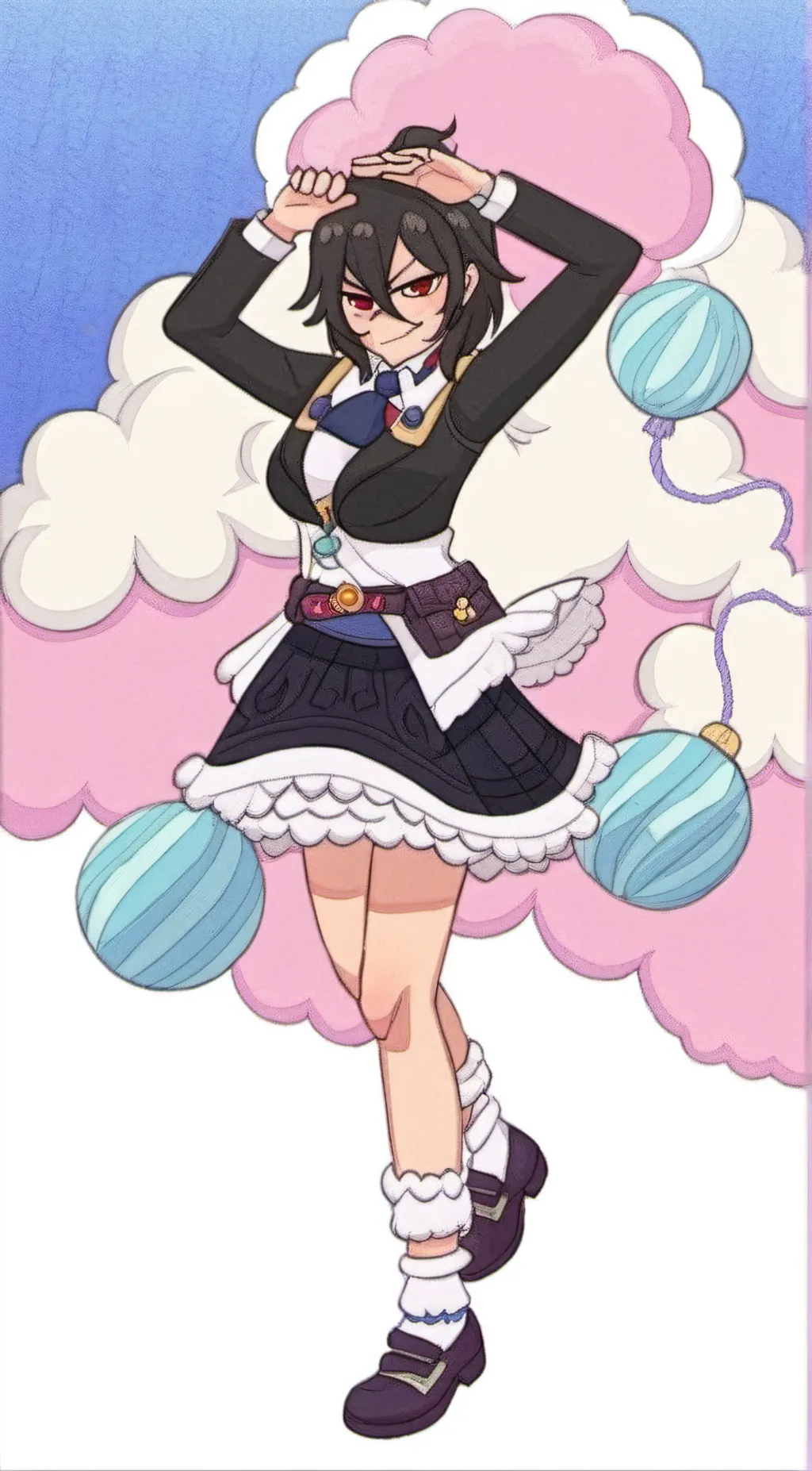 ai character: female obanai background