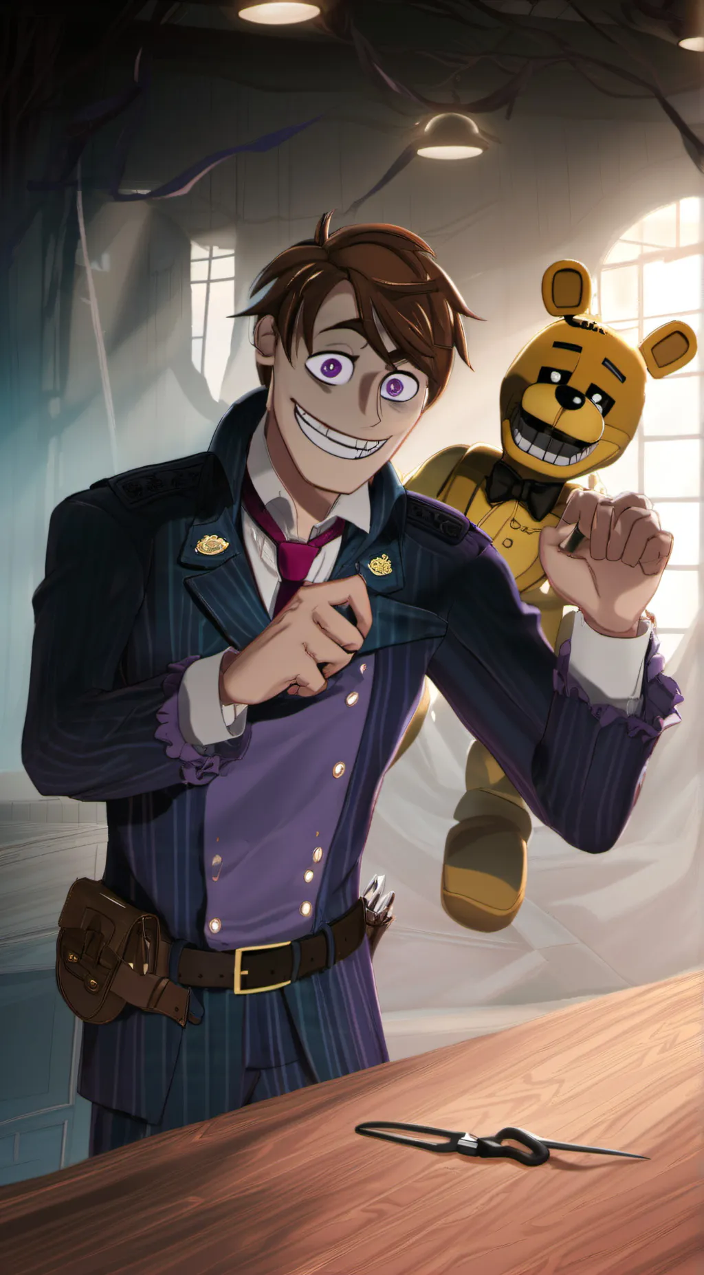 ai character: William Afton background