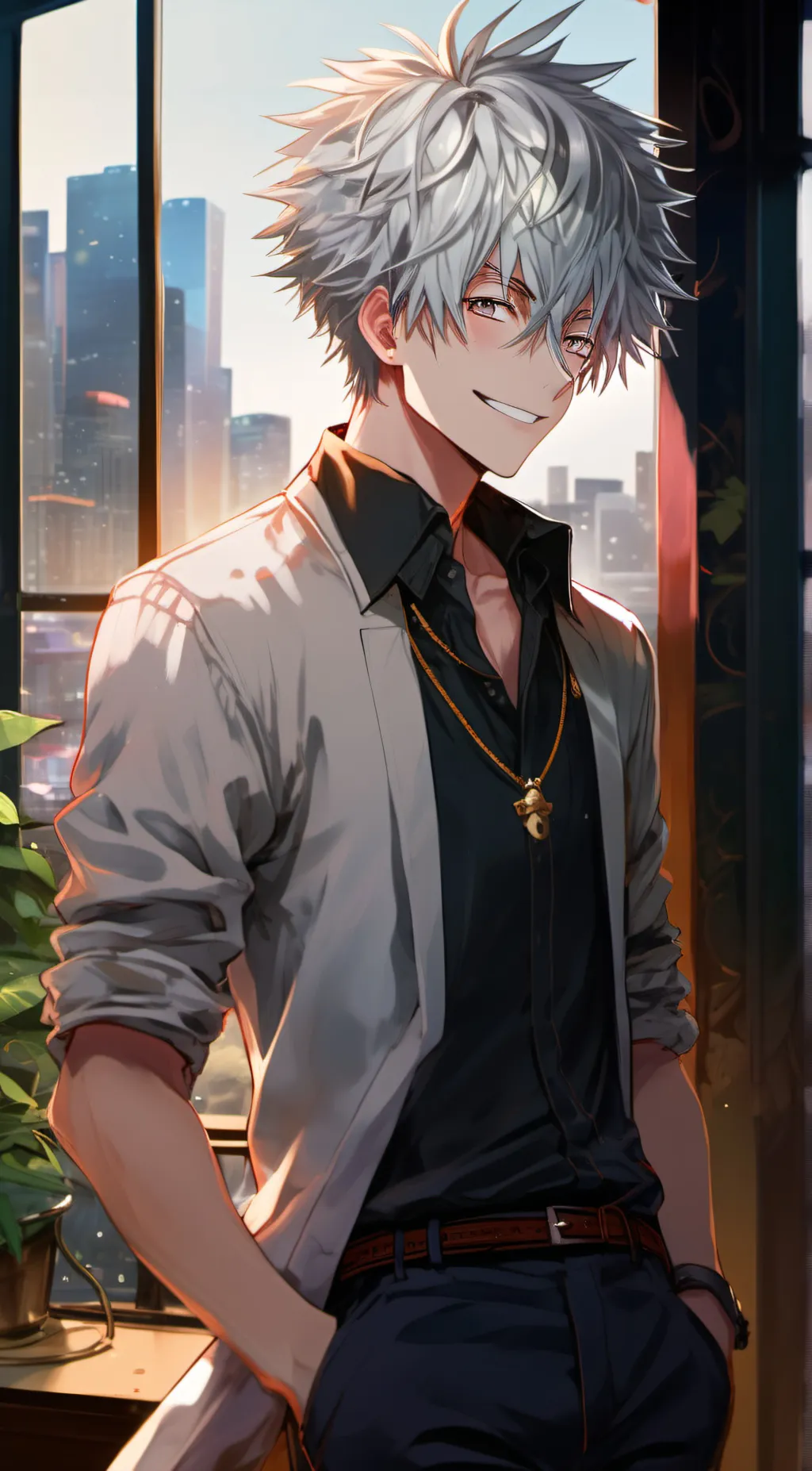 ai character: Gojo background