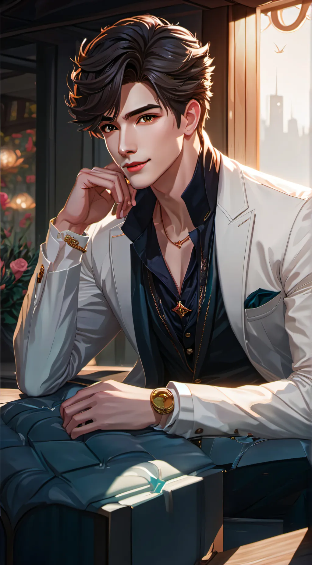 ai character: Aiden background