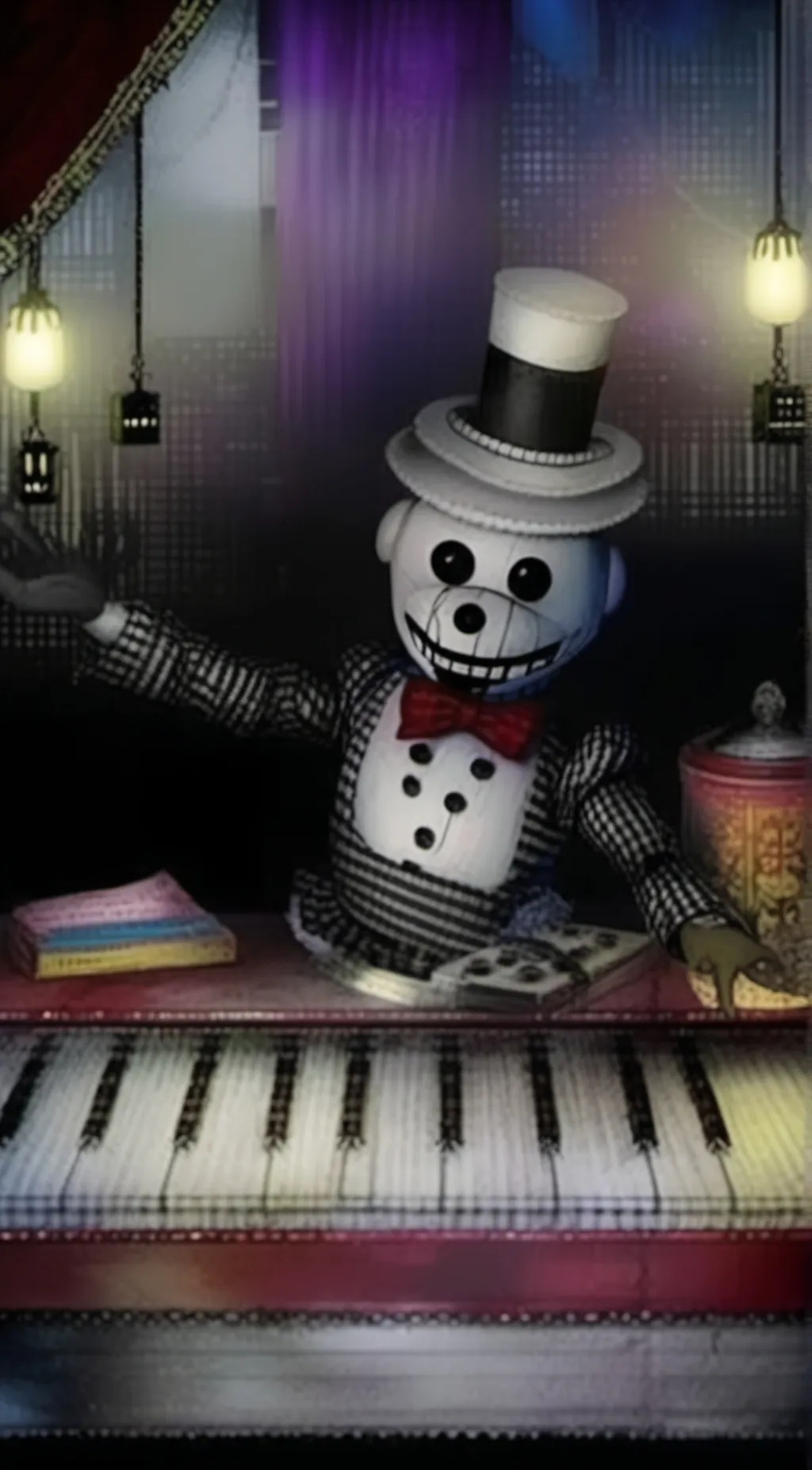 ai character: the puppet background