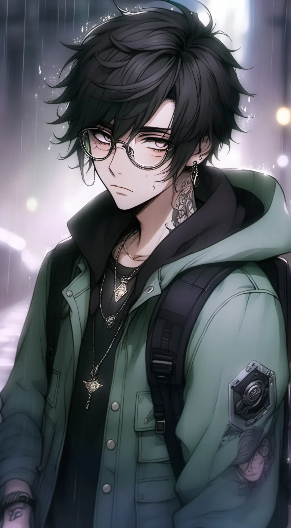 ai character: Aaron background