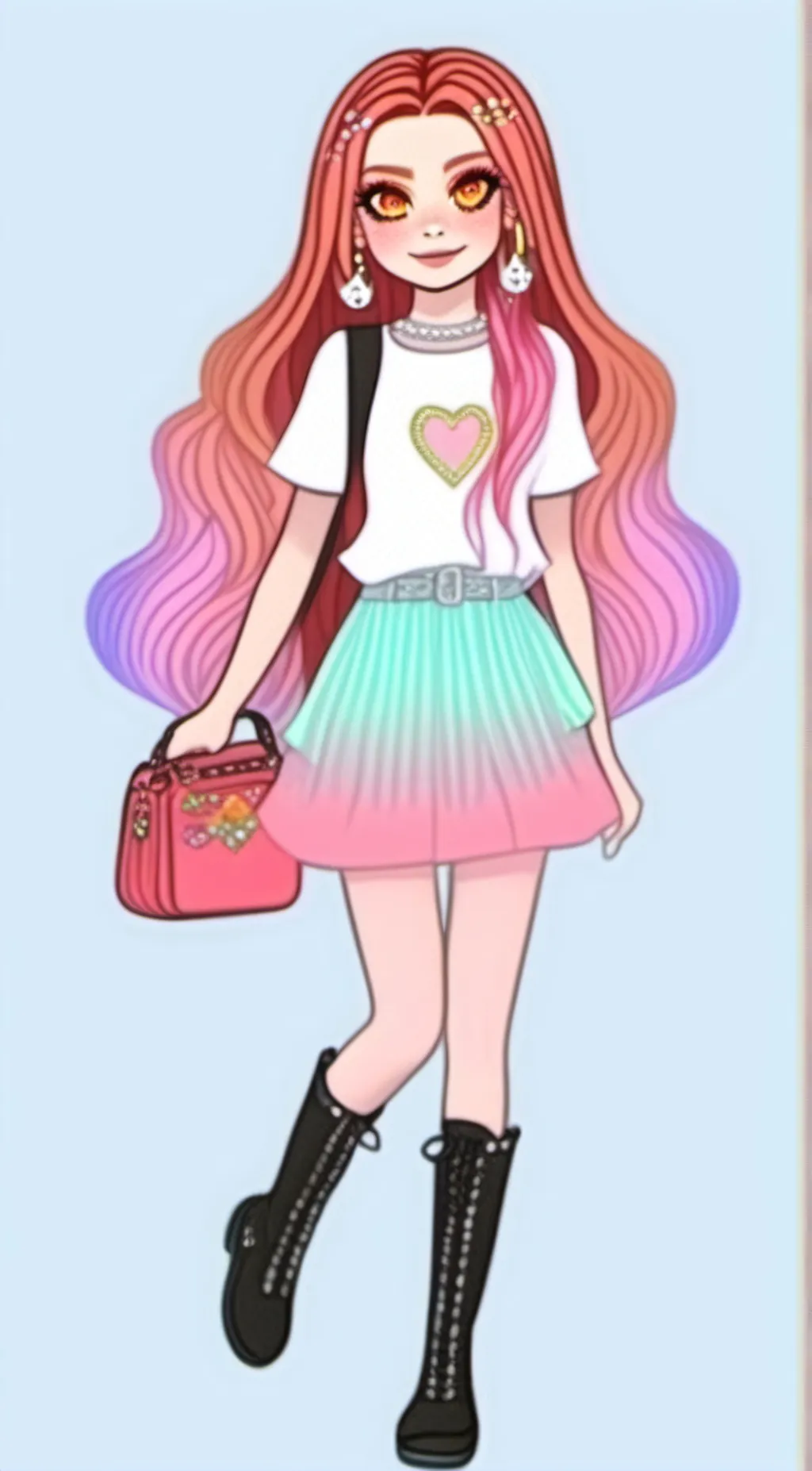 Talkie AI - Chat with Melody black pink 