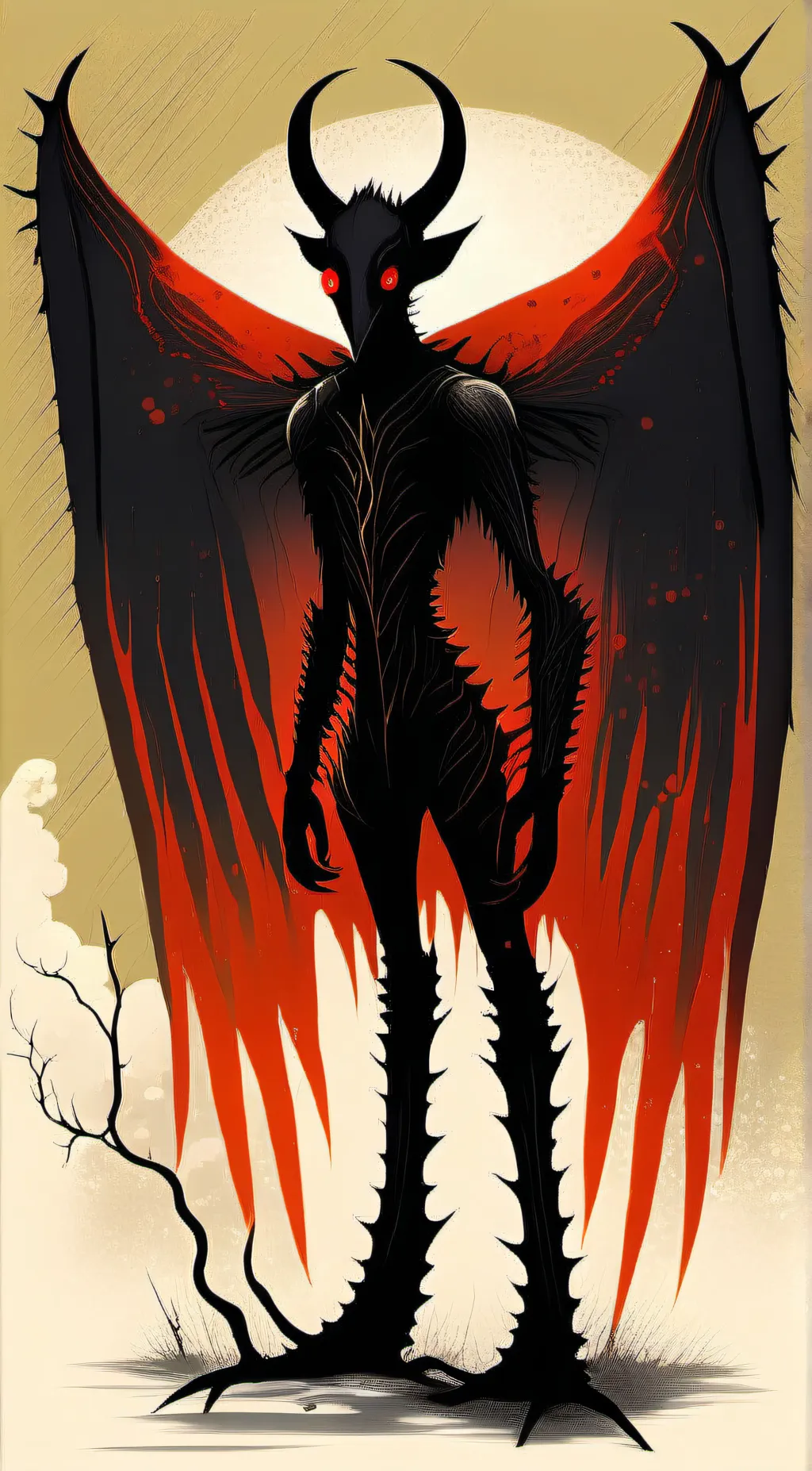 ai character: Malware background