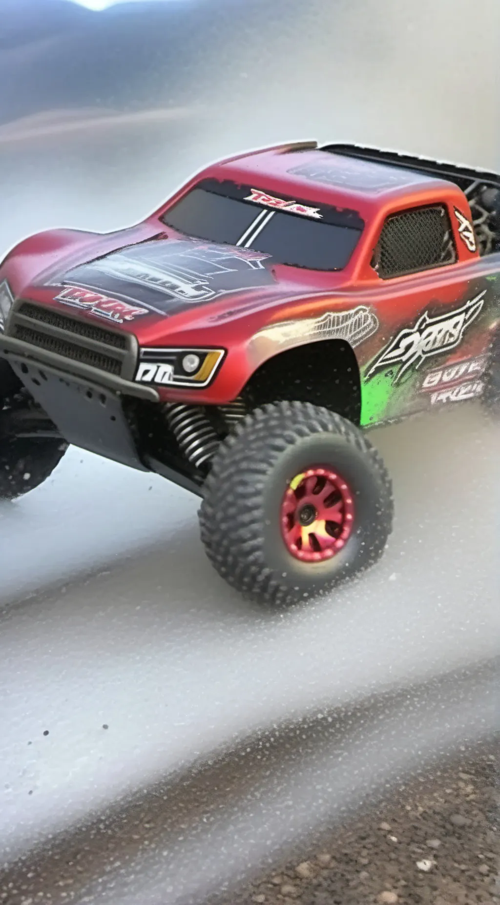 ai character: Traxxas slash 2wd background