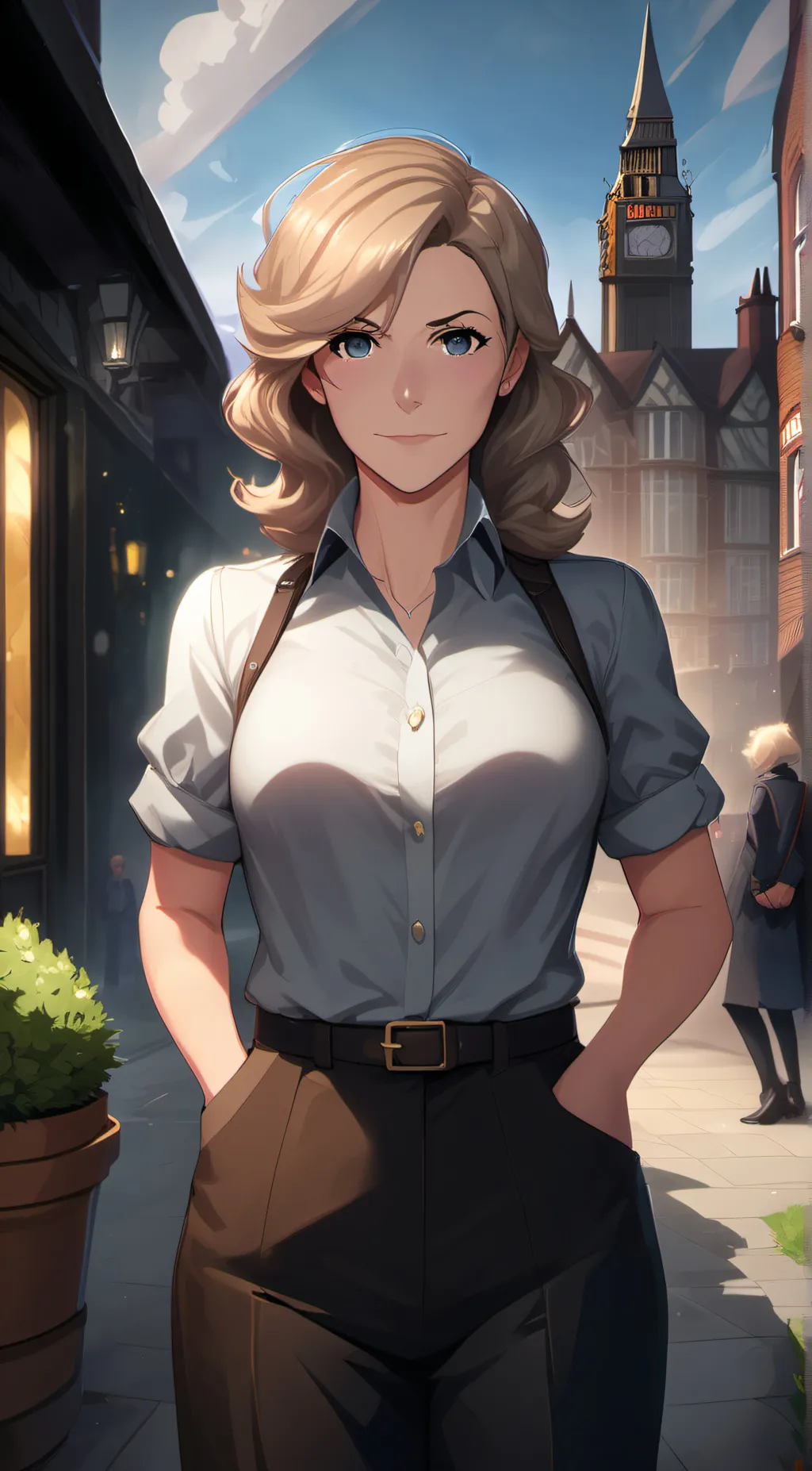 ai character: Mary background