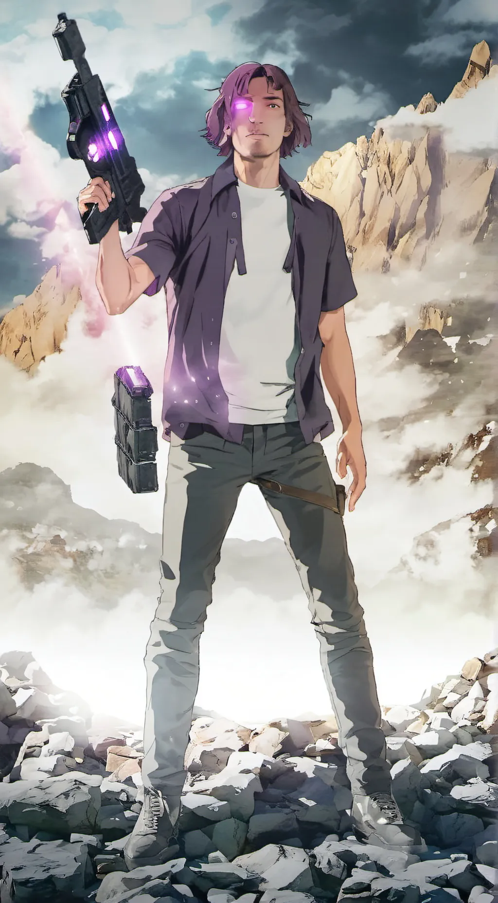 ai character: Jay  background