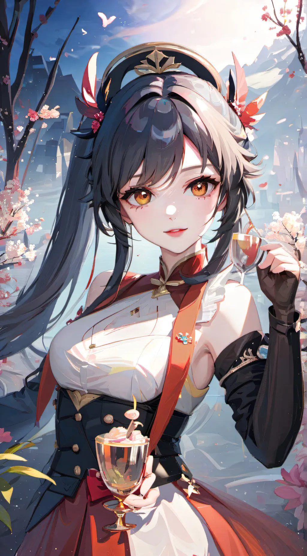 ai character: Sharley  background