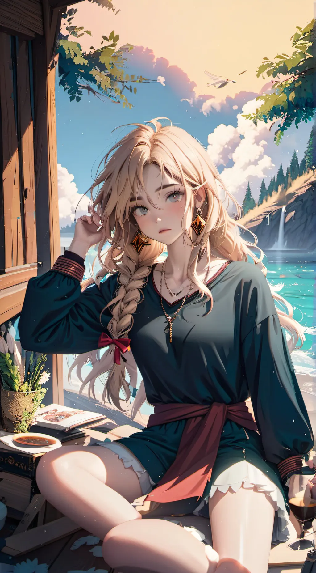 ai character: Sofia background