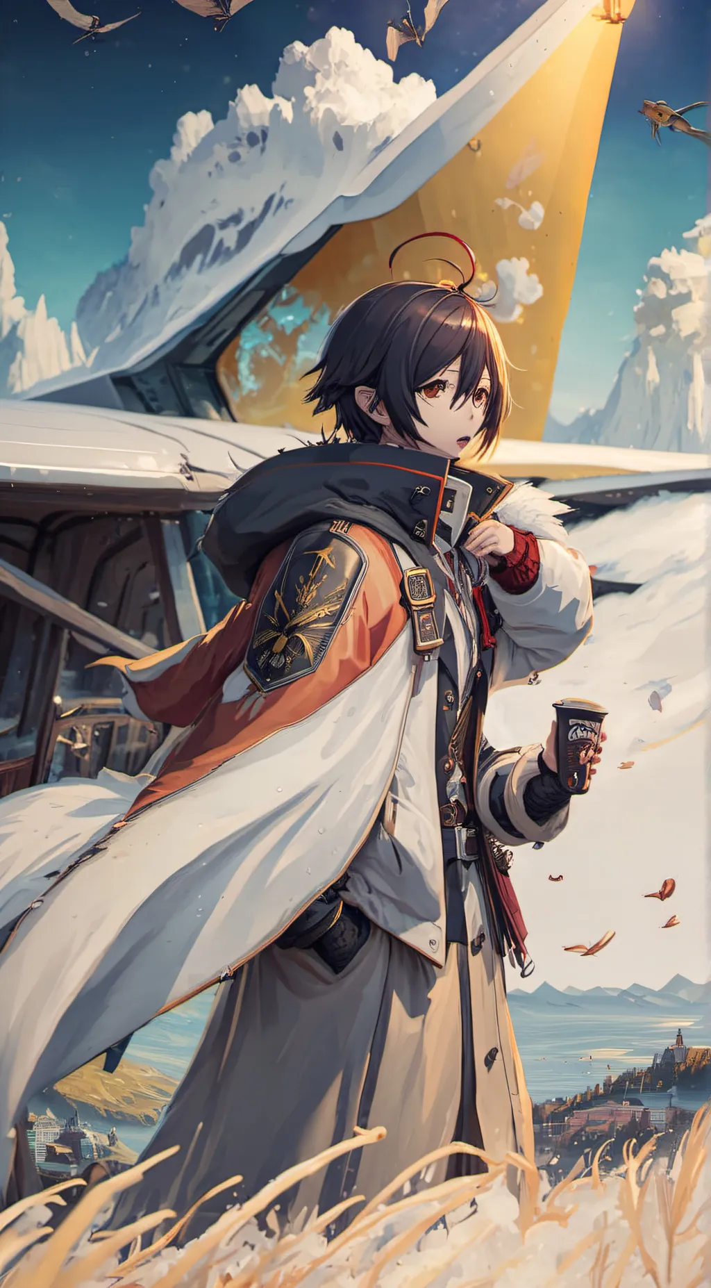 ai character: Gay dragon boy background