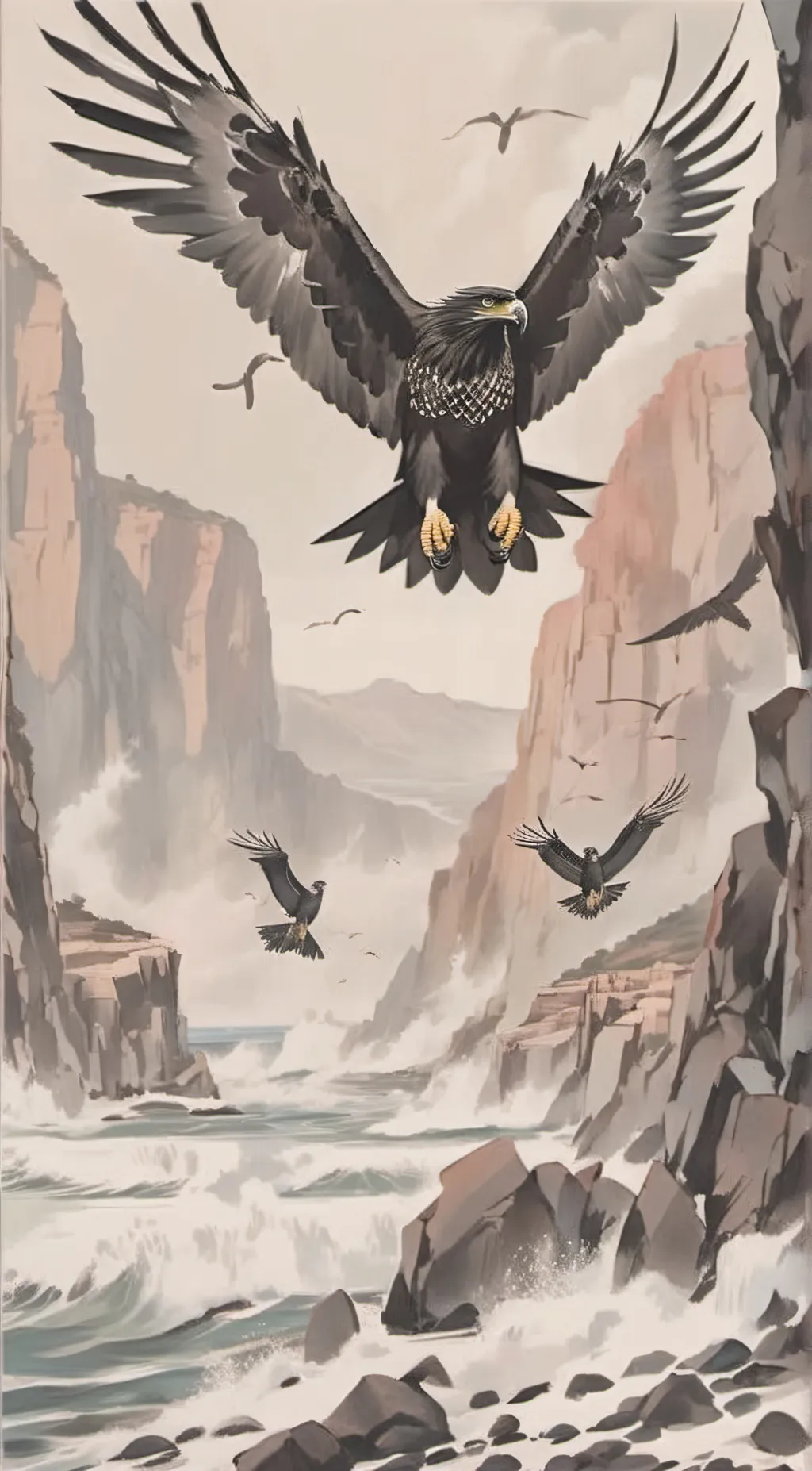 Talkie AI - Chat with Great black hawks