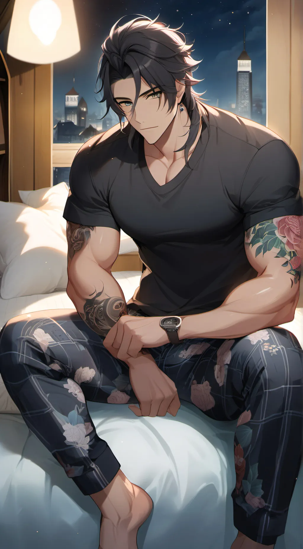 ai character: Axel Nguyen background