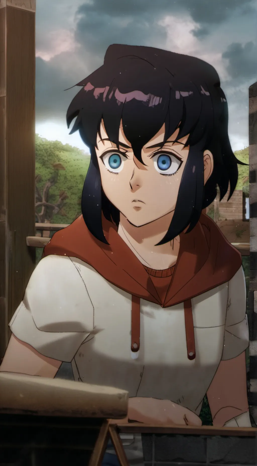 ai character: Inosuke background