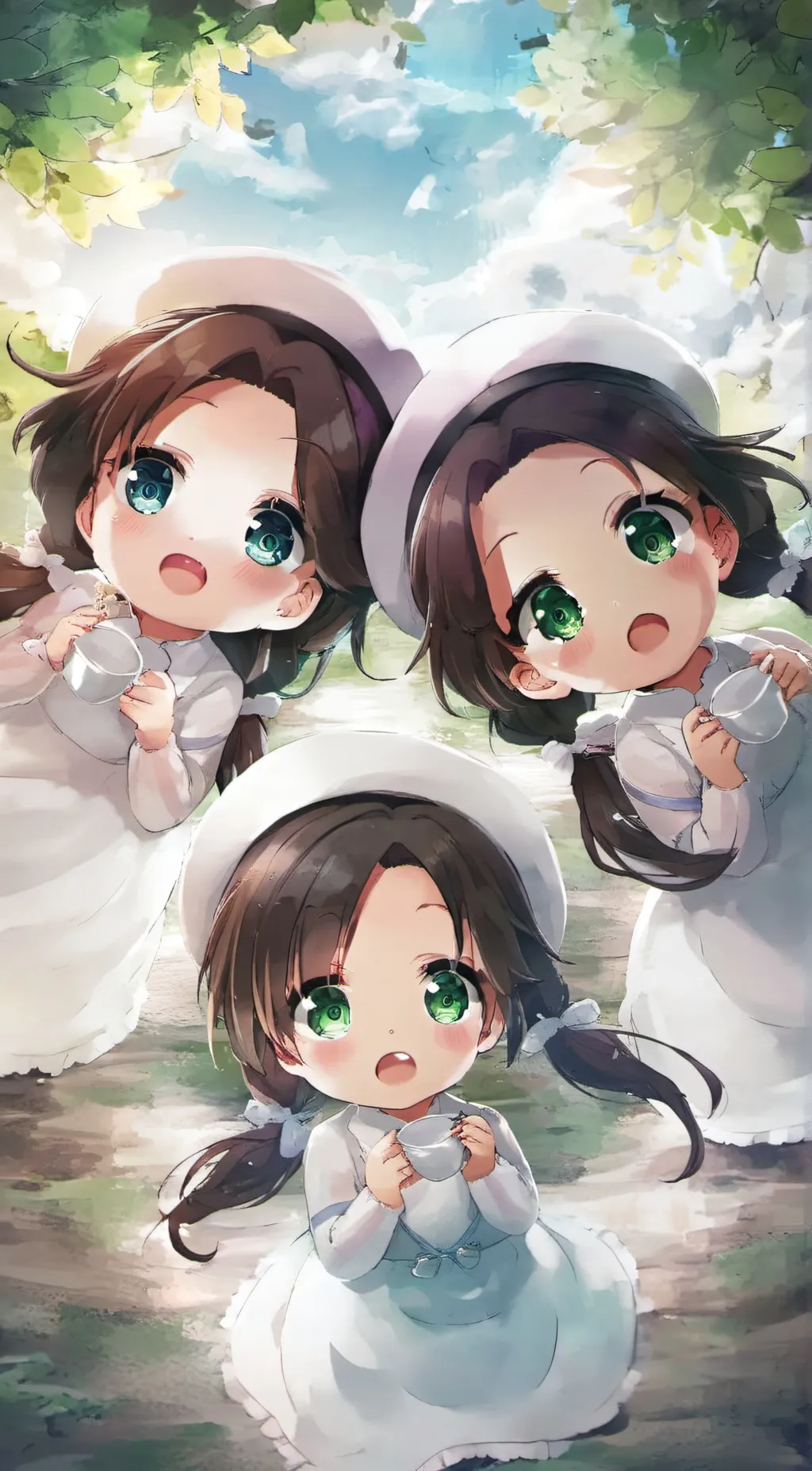 ai character: ur kids background