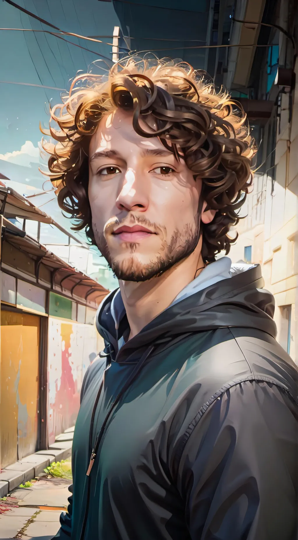 ai character: DroBruizer background