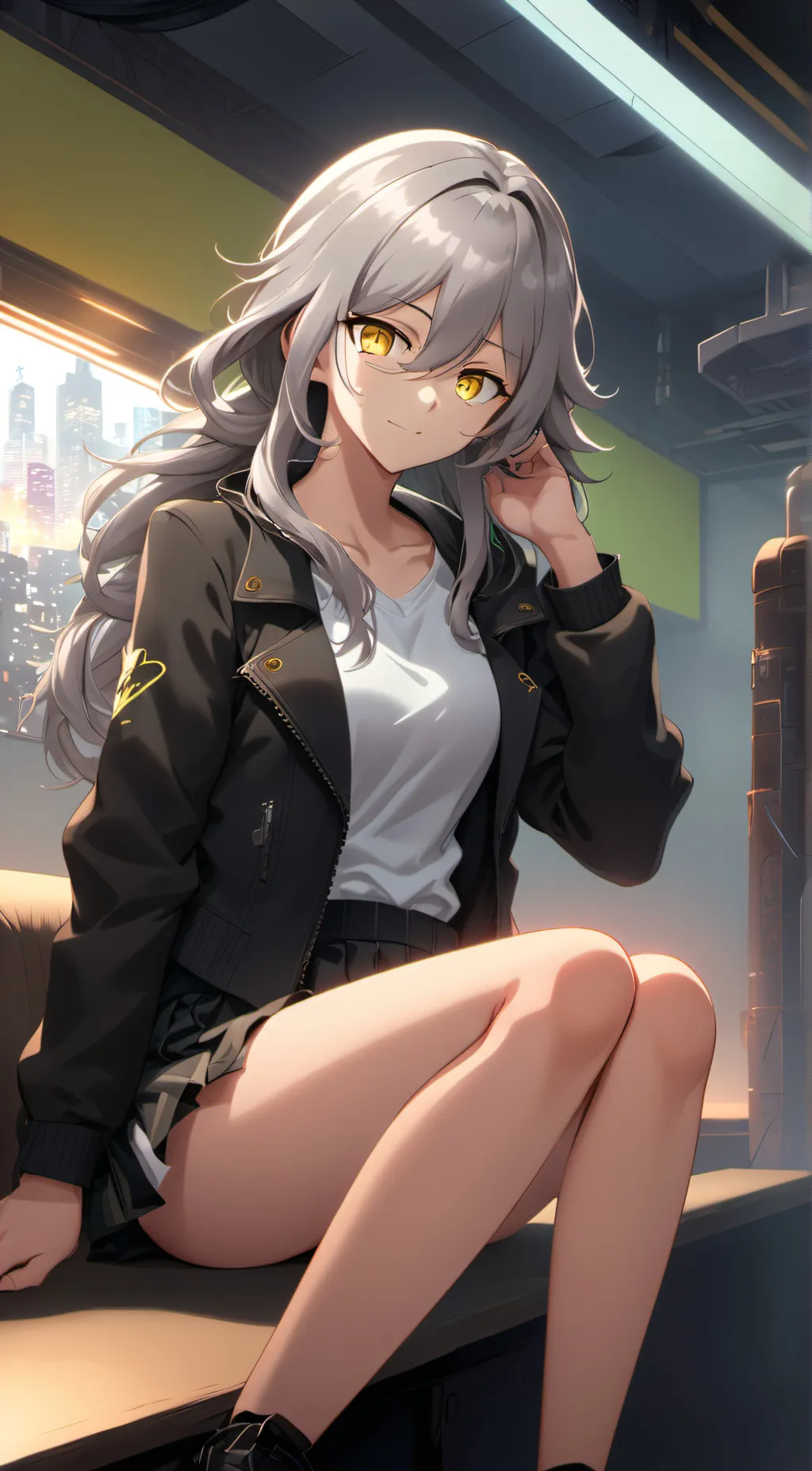 ai character: Stelle background