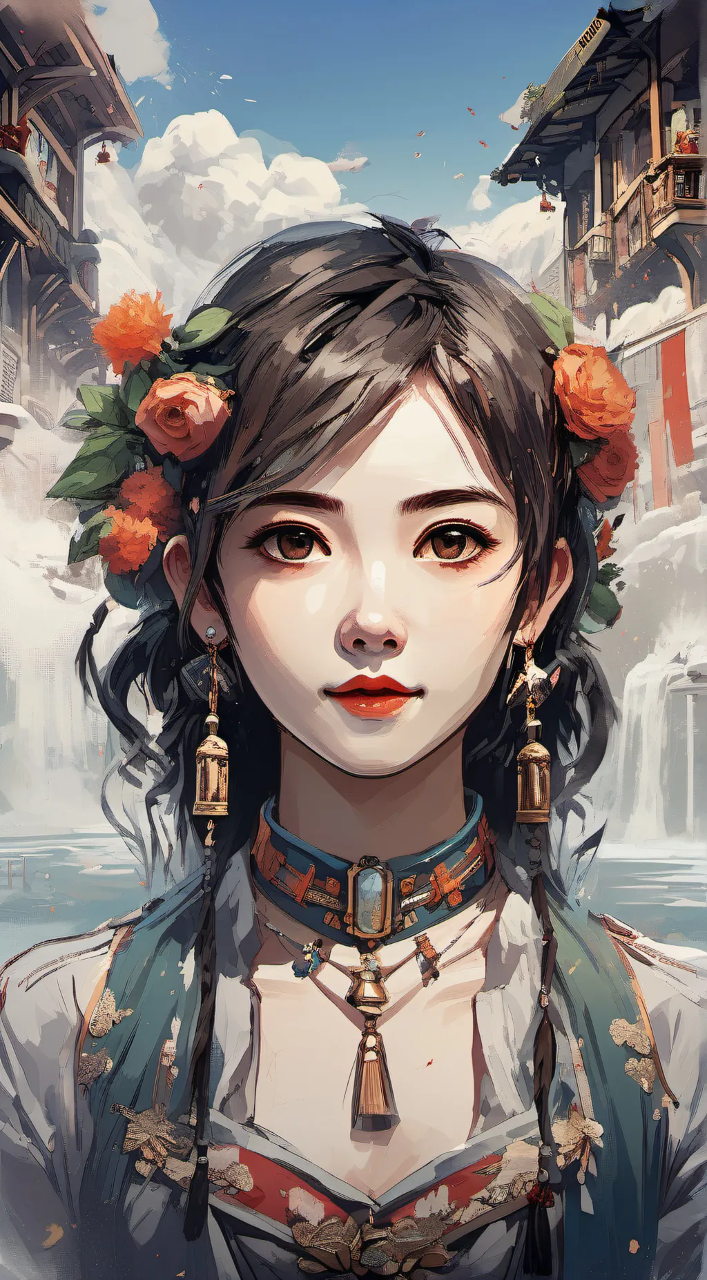 ai character: Jasmine background