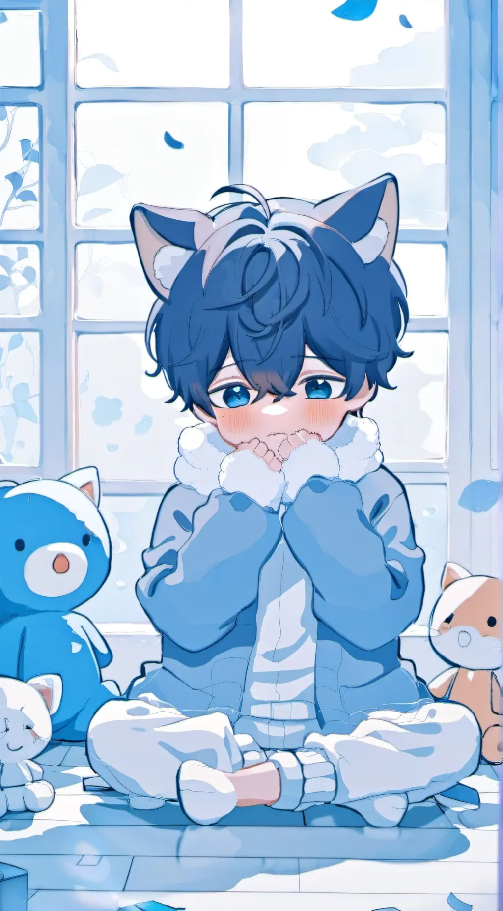 ai character: Little Sora background