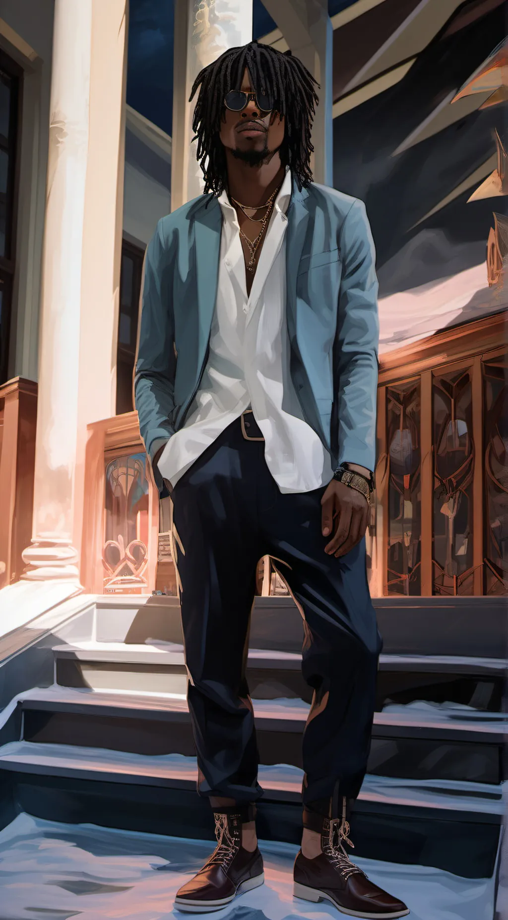 ai character: james background