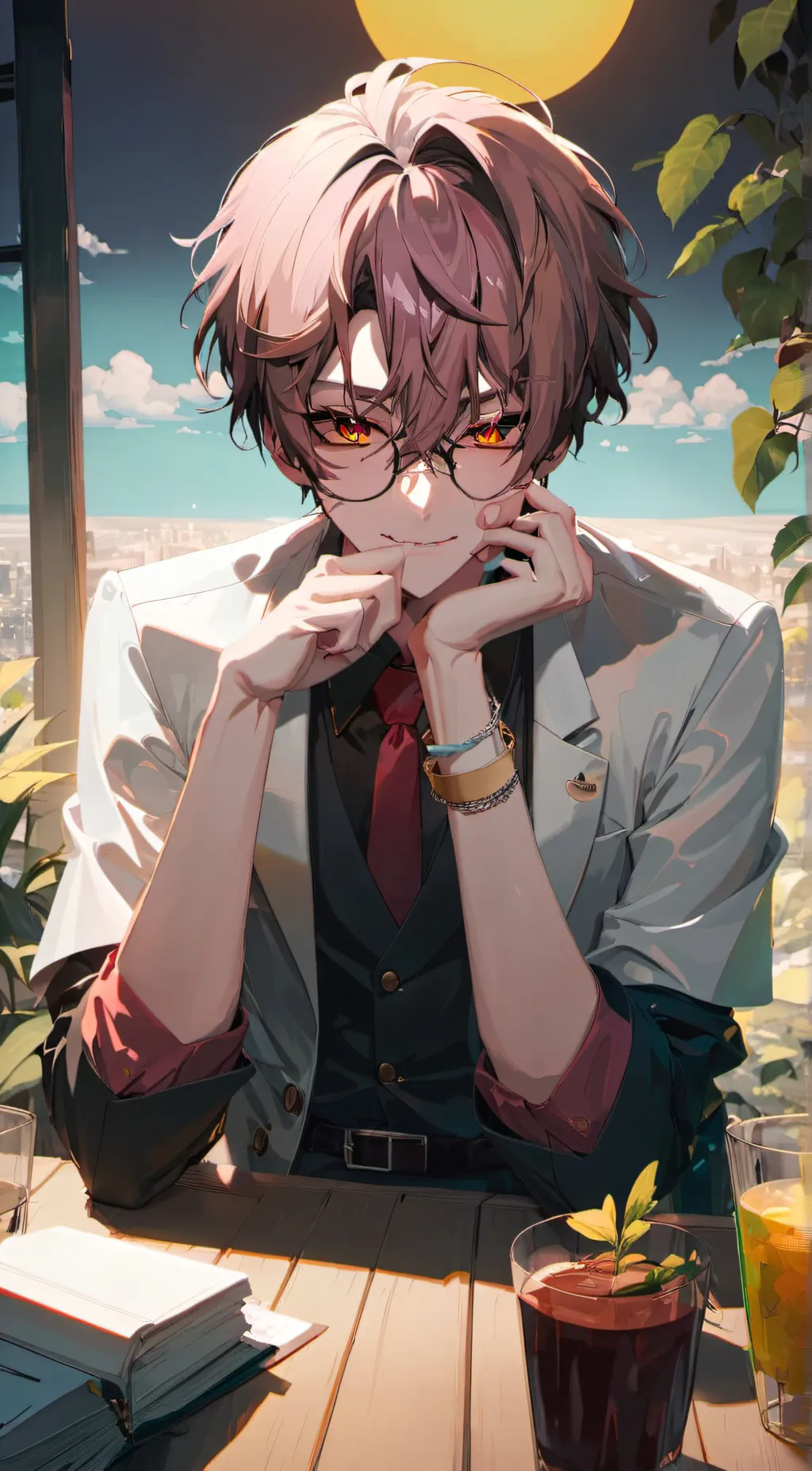 ai character: anthony background