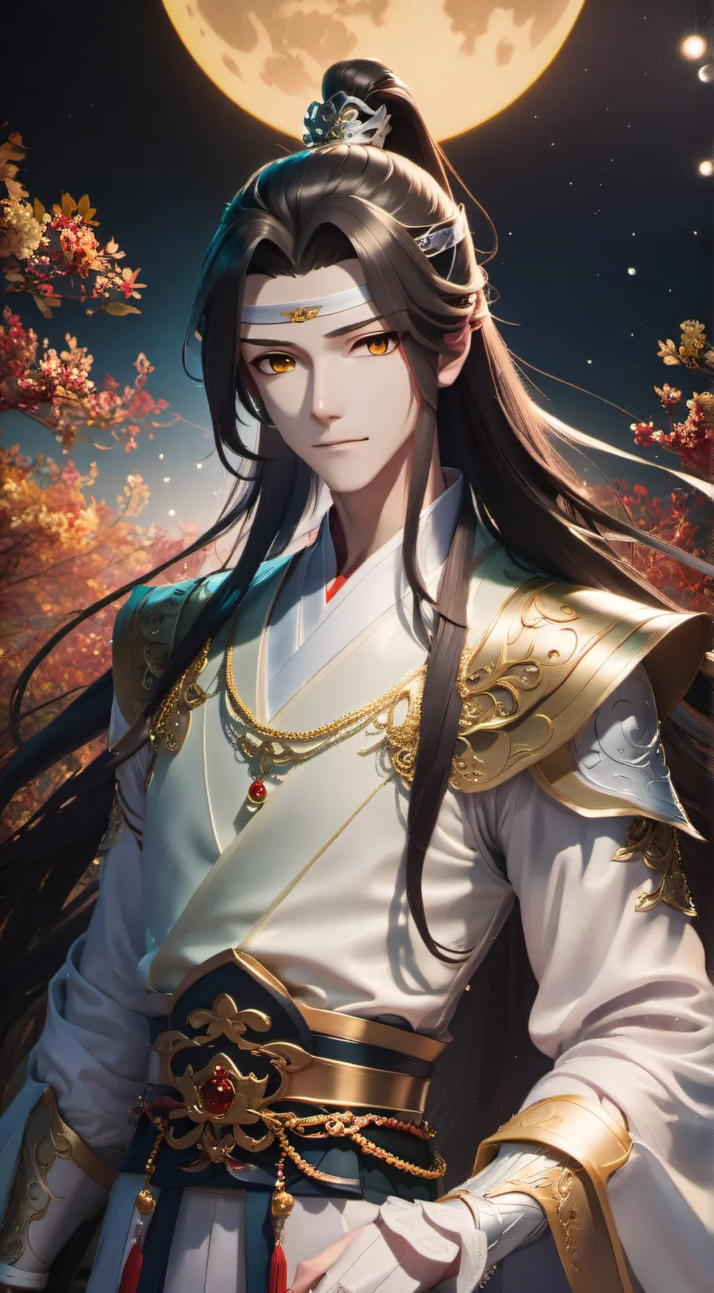ai character: Lan Wangji background