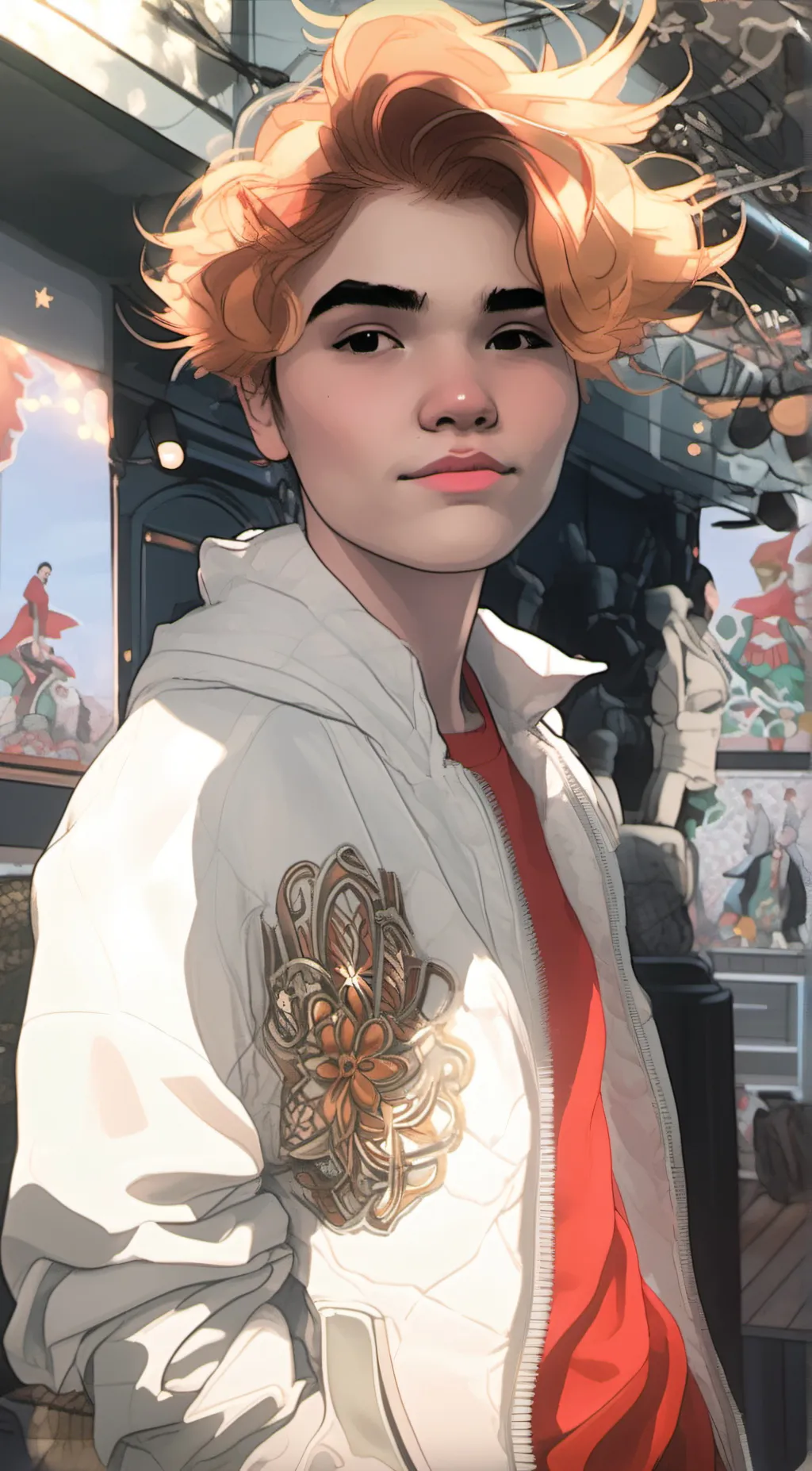 ai character: Kenzo background