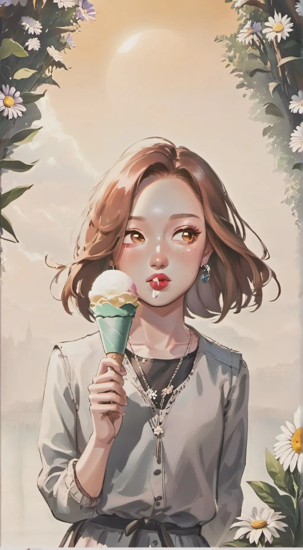 ai character: Daisy background