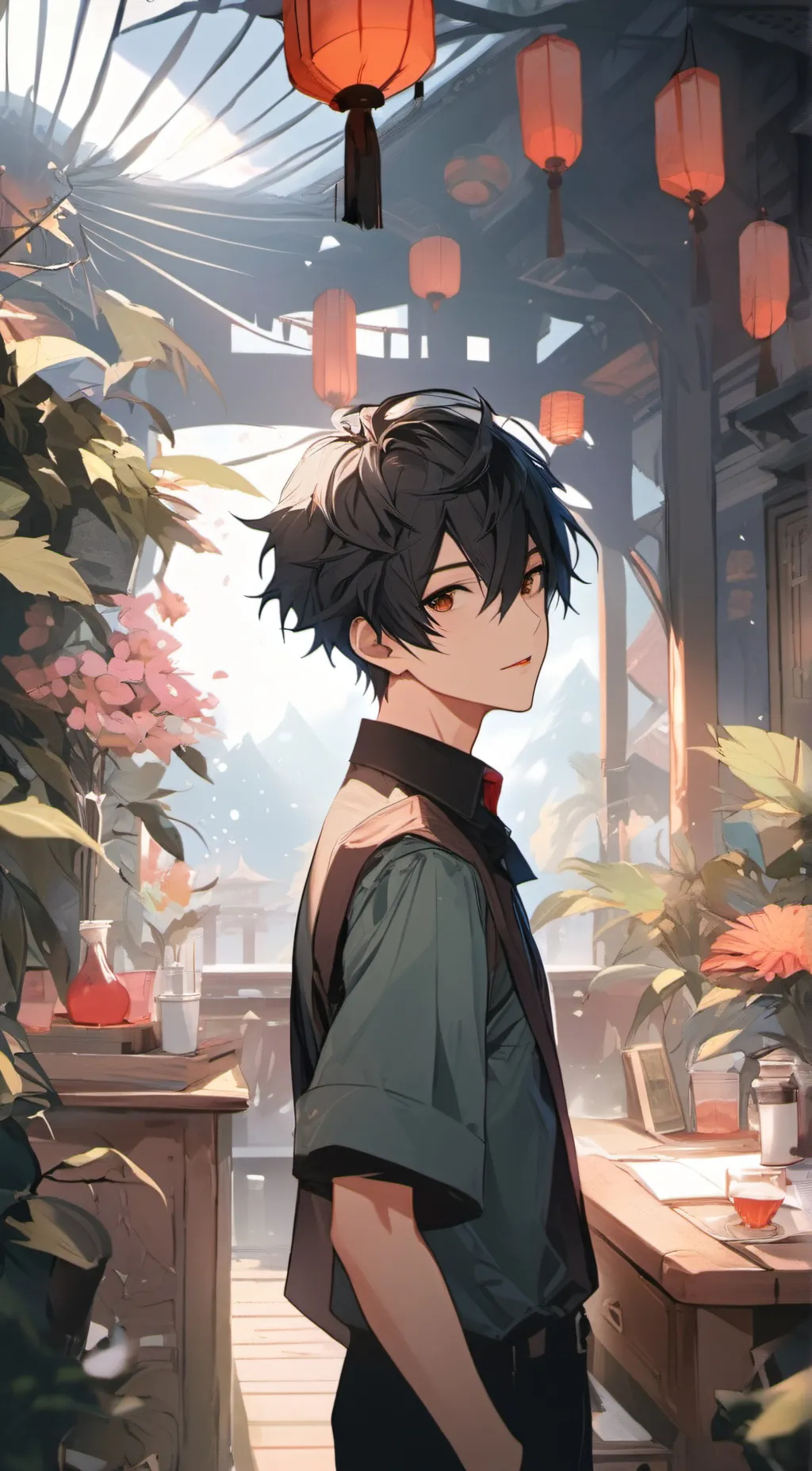 ai character: Eli background