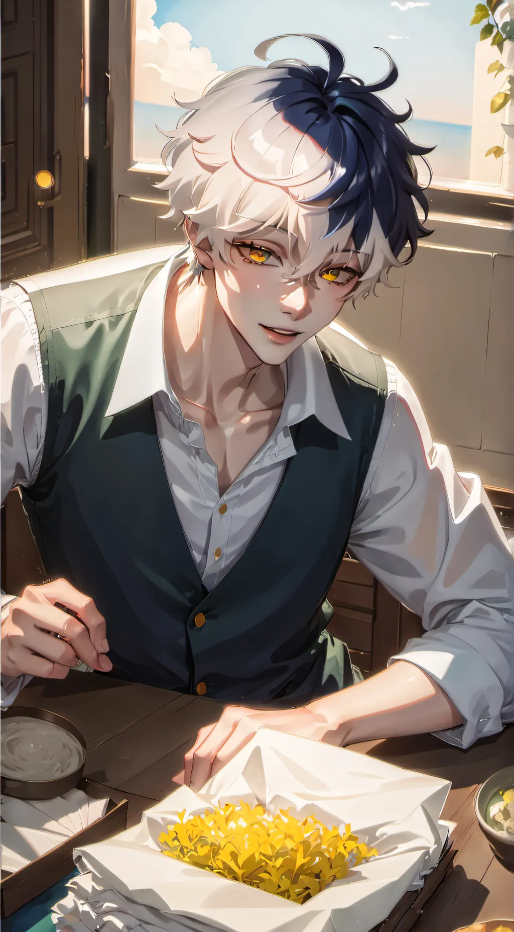 ai character: Alex  background