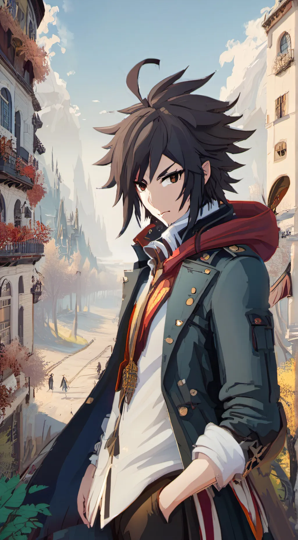 ai character: Giyu Tomioka  background
