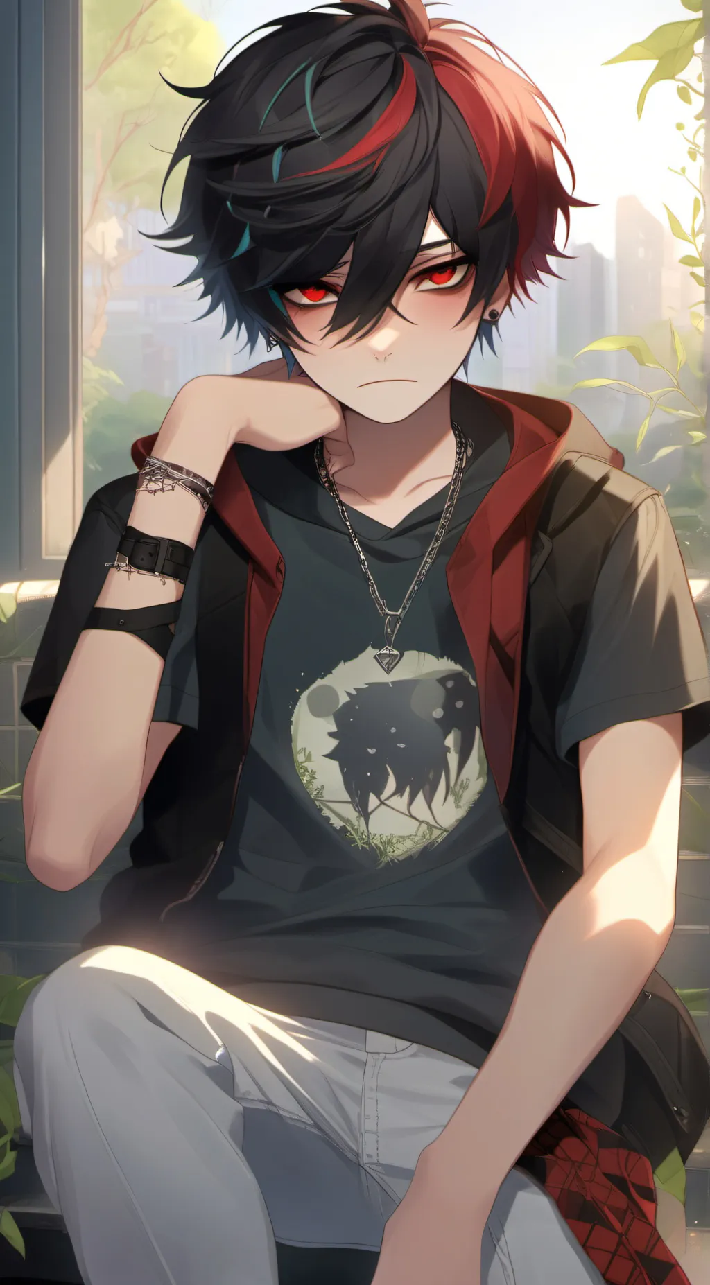 ai character: Eru Nikocon background