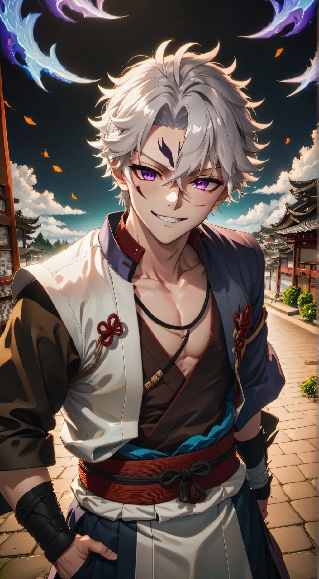 ai character: sanemi  background