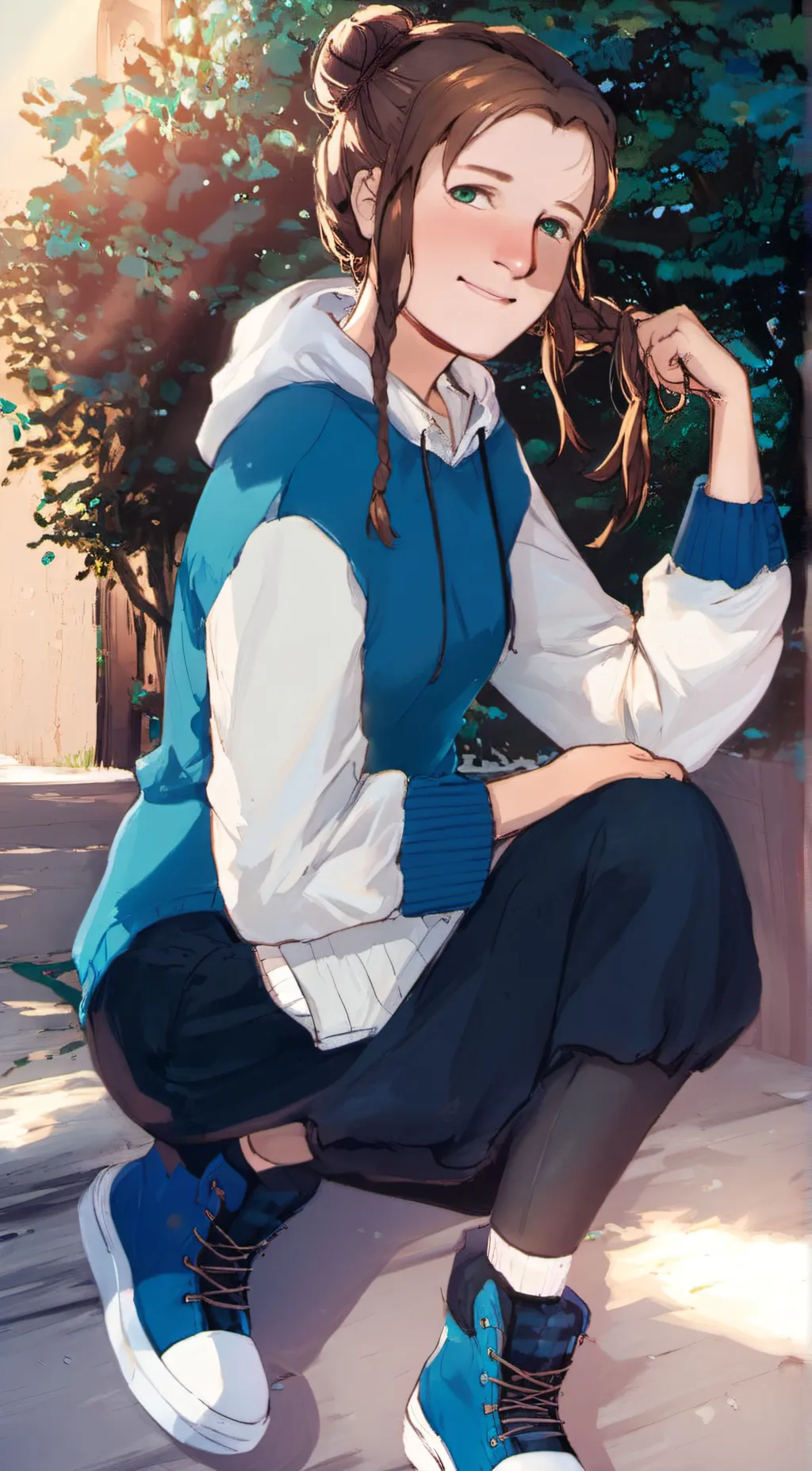 ai character: Maxi  background